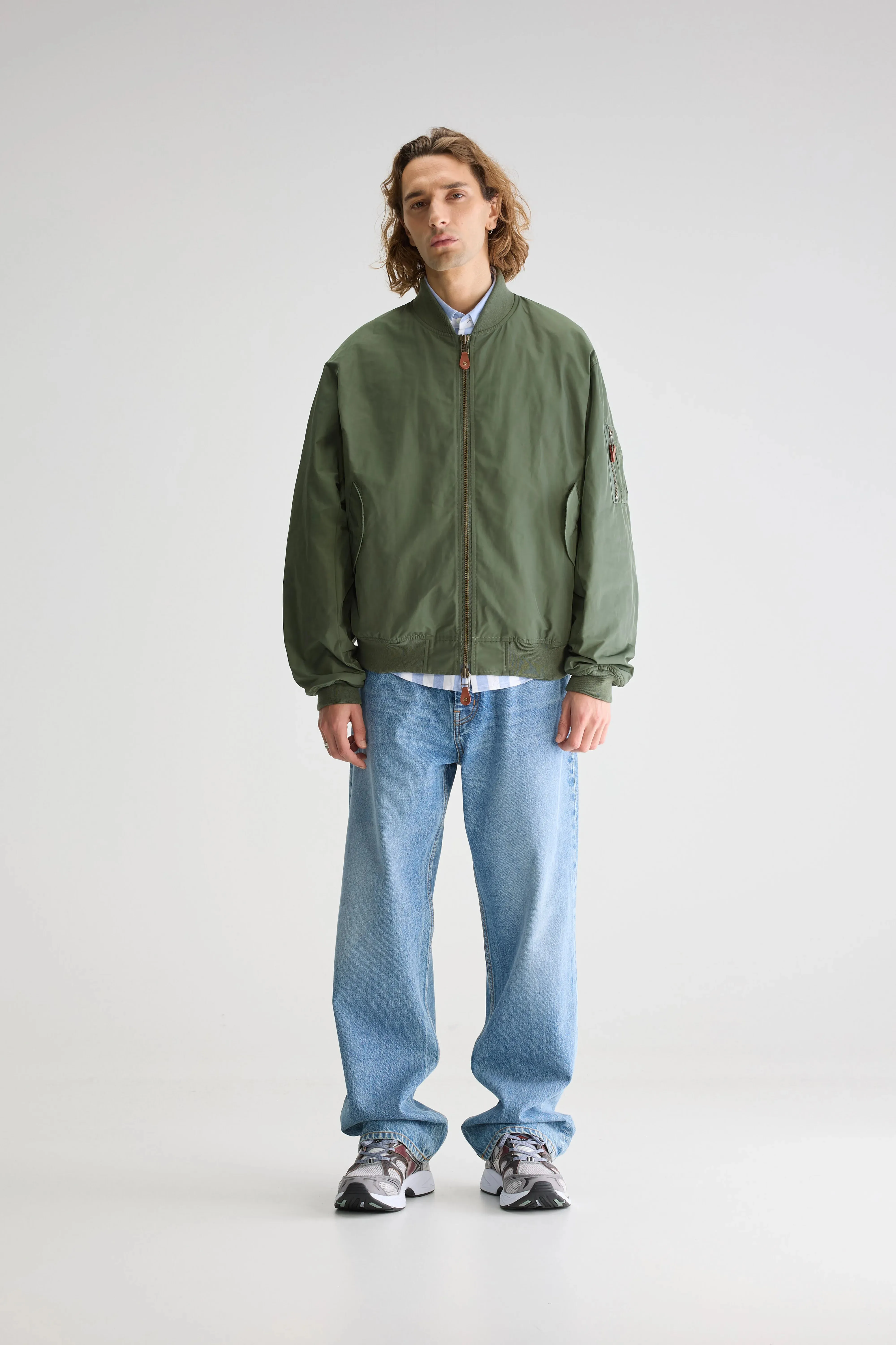 Bomber Style Jumper bomber jacket (251 / M / CEDAR)