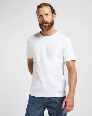 Lee 101 Heavyweight Core Tee - Bright White | Lee T Shirts | JEANSTORE