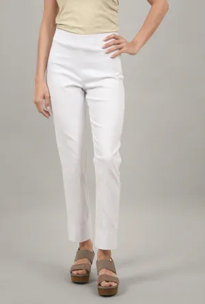 Flared Legs Milo Pant, White
