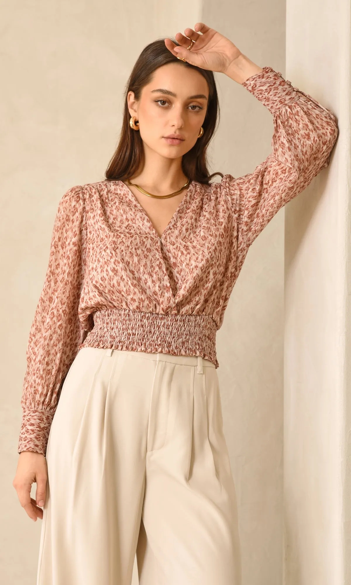 Brenda Blouse Stylish Fit