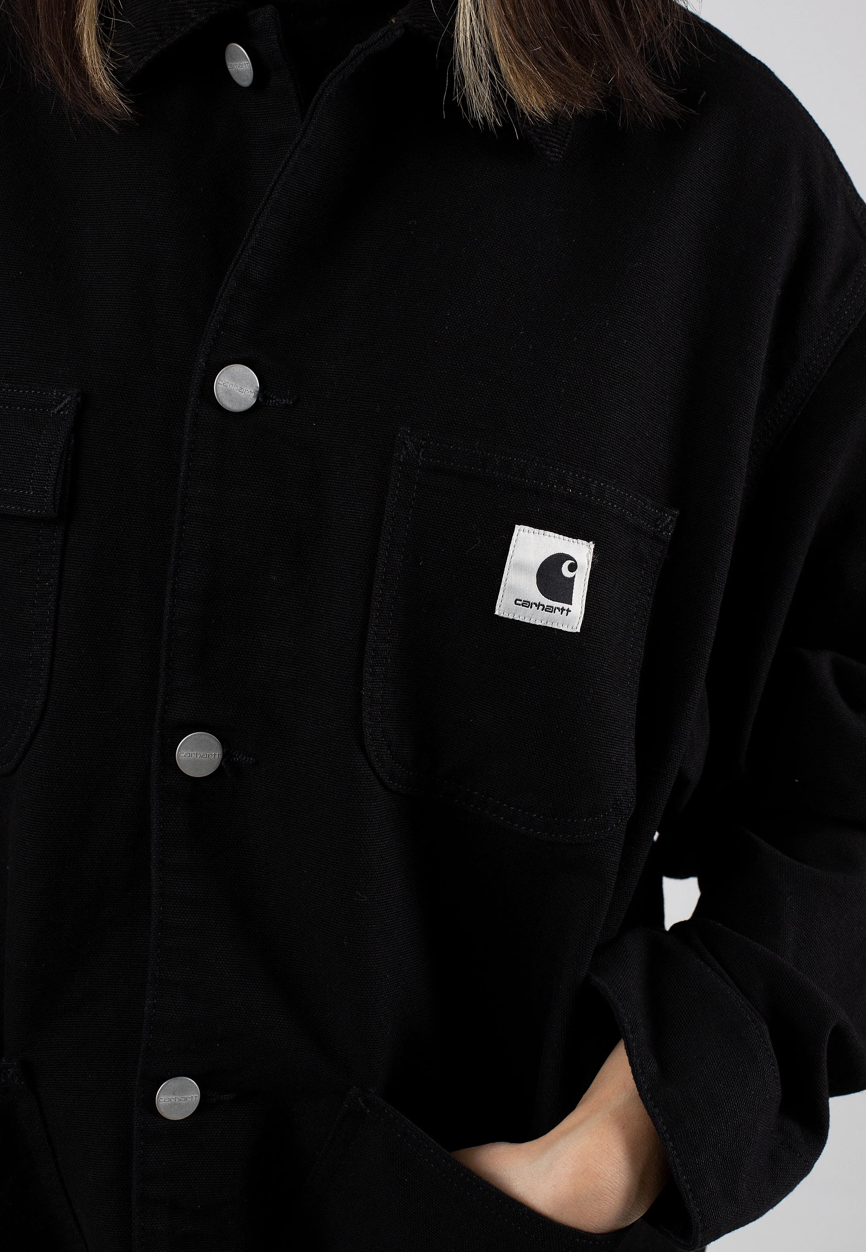 briefcase Carhartt WIP - W' OG Michigan Rinsed Black/Black - Jacket