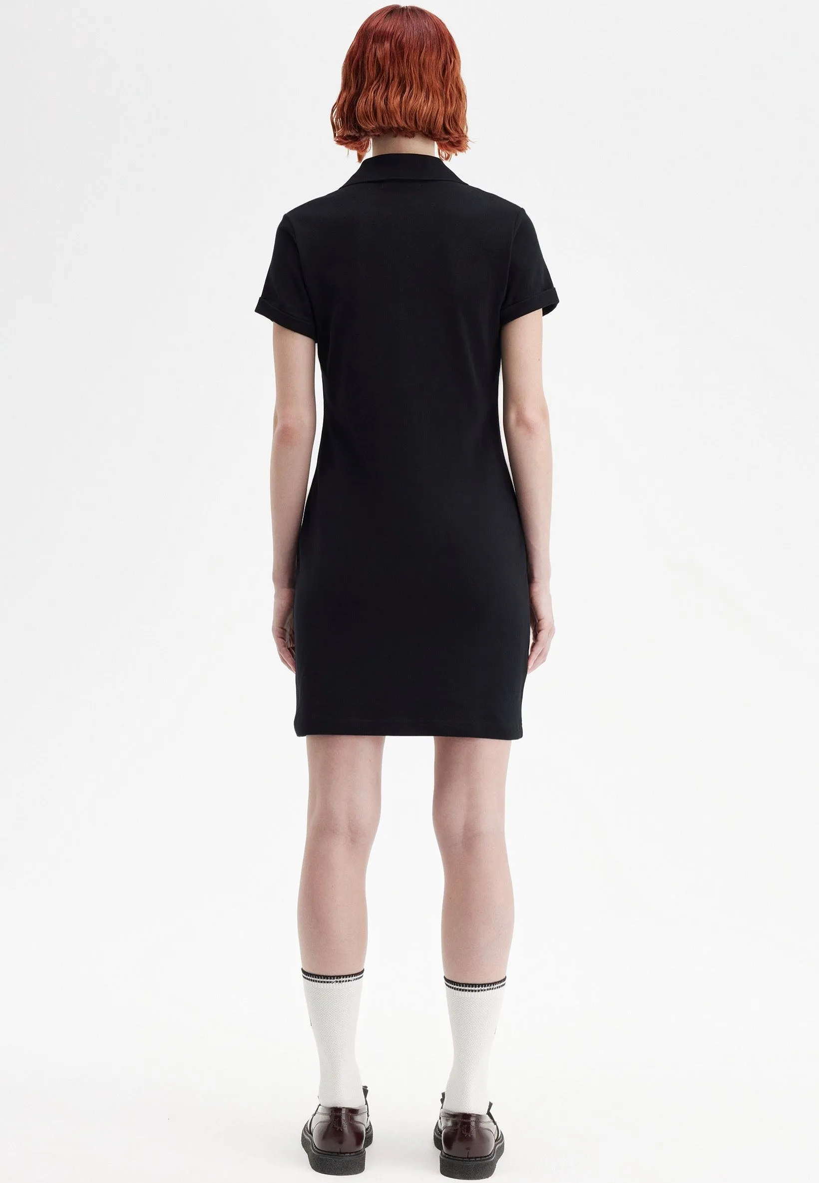 Bright Pieces Fred Perry x Amy Winehouse - Pocket Detail Pique Black - Dress