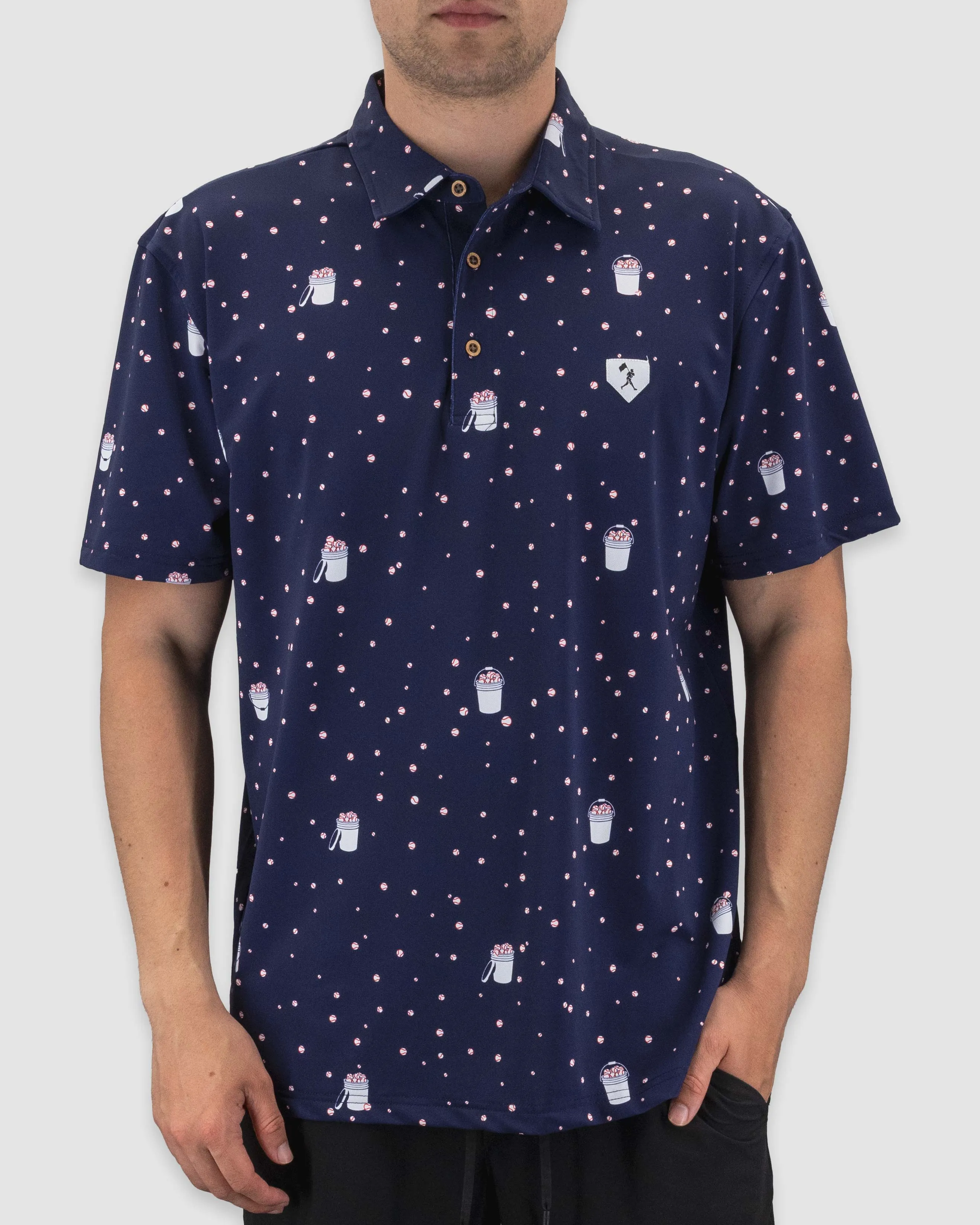 Bucket - Four Hitter Polo Odor-free