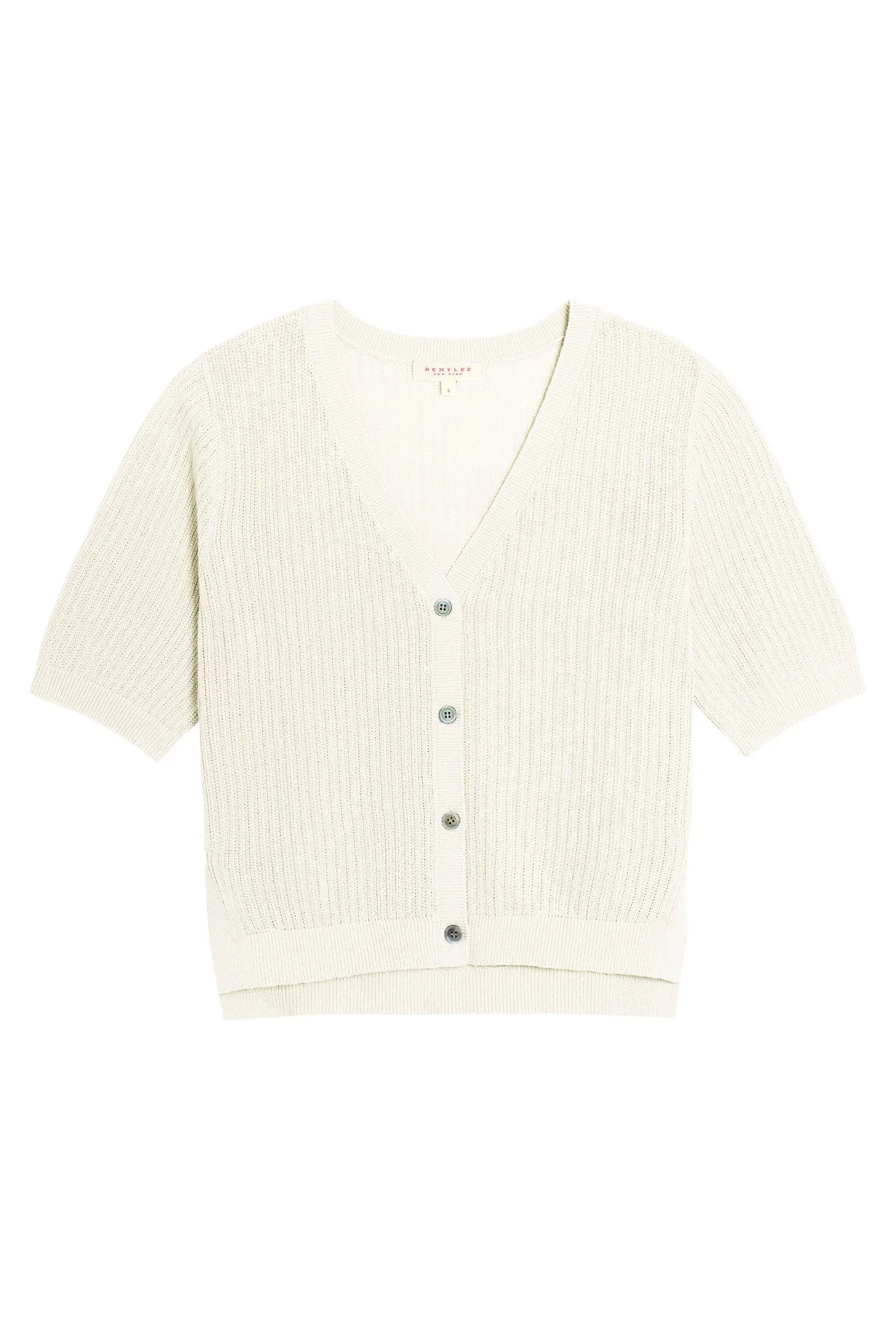 Cadence Off White Cardigan Subtle Form