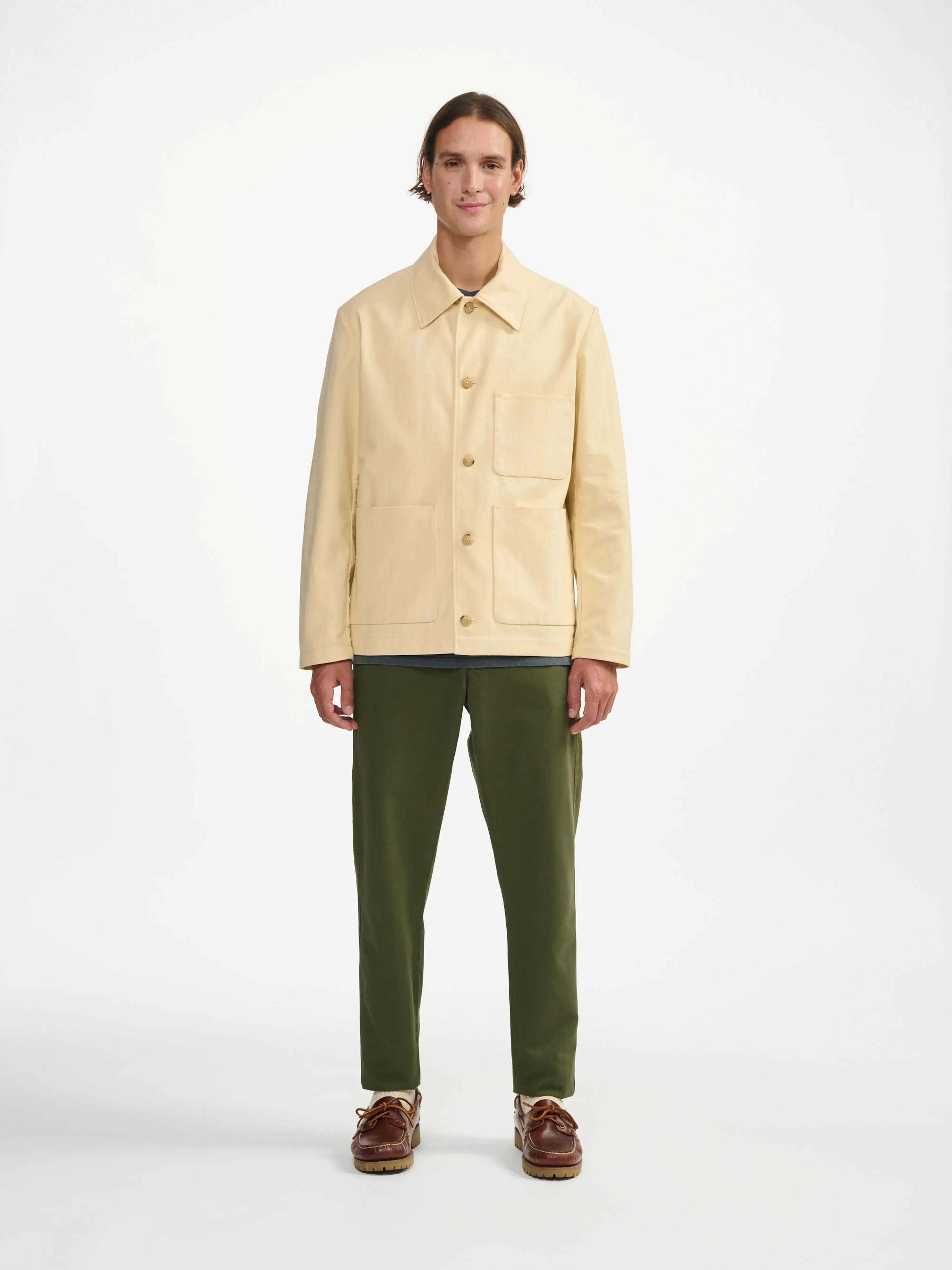 cadillac jacket (241 / M / ECRU) Reflective Strips