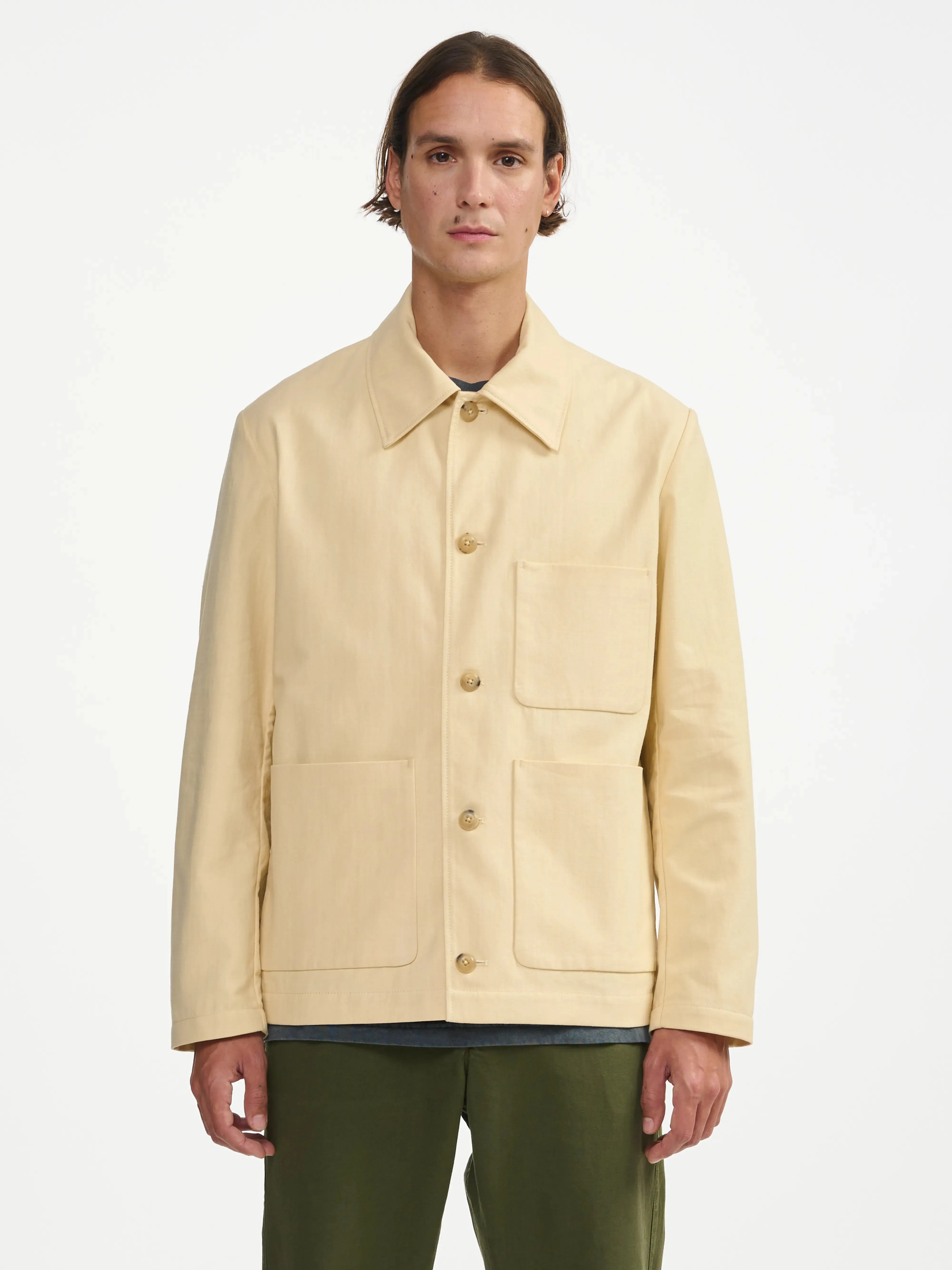 cadillac jacket (241 / M / ECRU) Reflective Strips