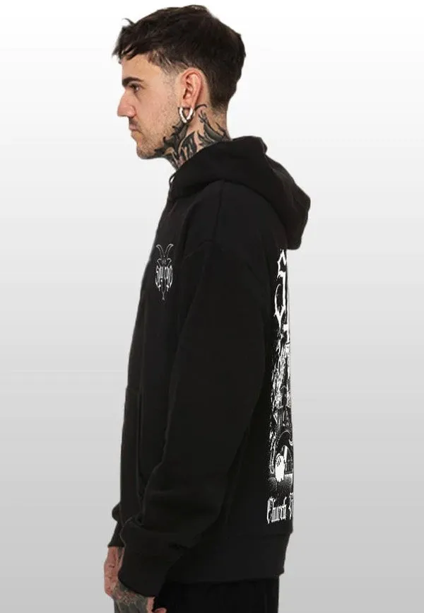 Campus Style Stay Cold Apparel - Church Burner Crew Black - Hoodie
