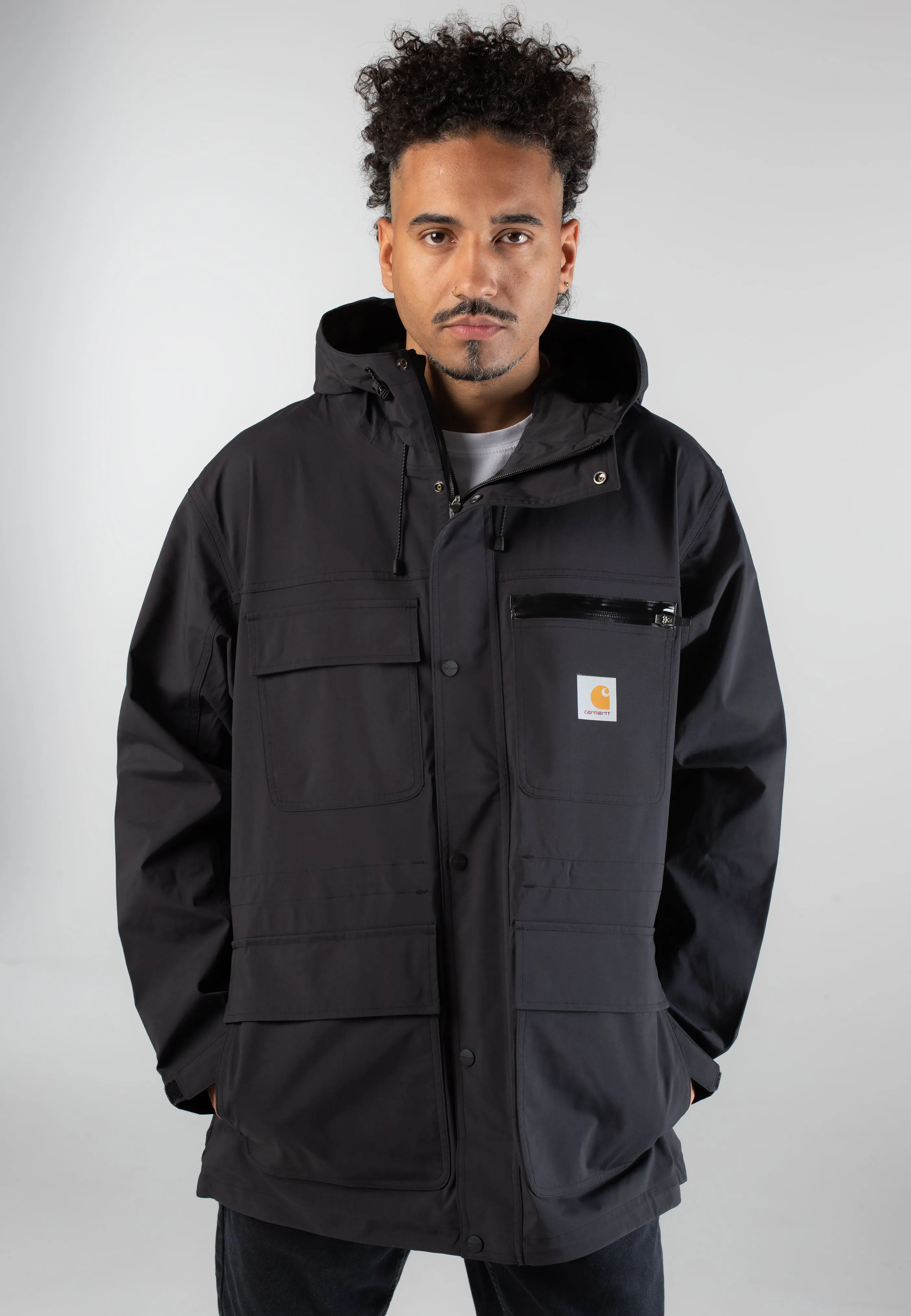 Moisture-wicking Warm Outer Layer Carhartt WIP - Bowden Black/Black - Jacket