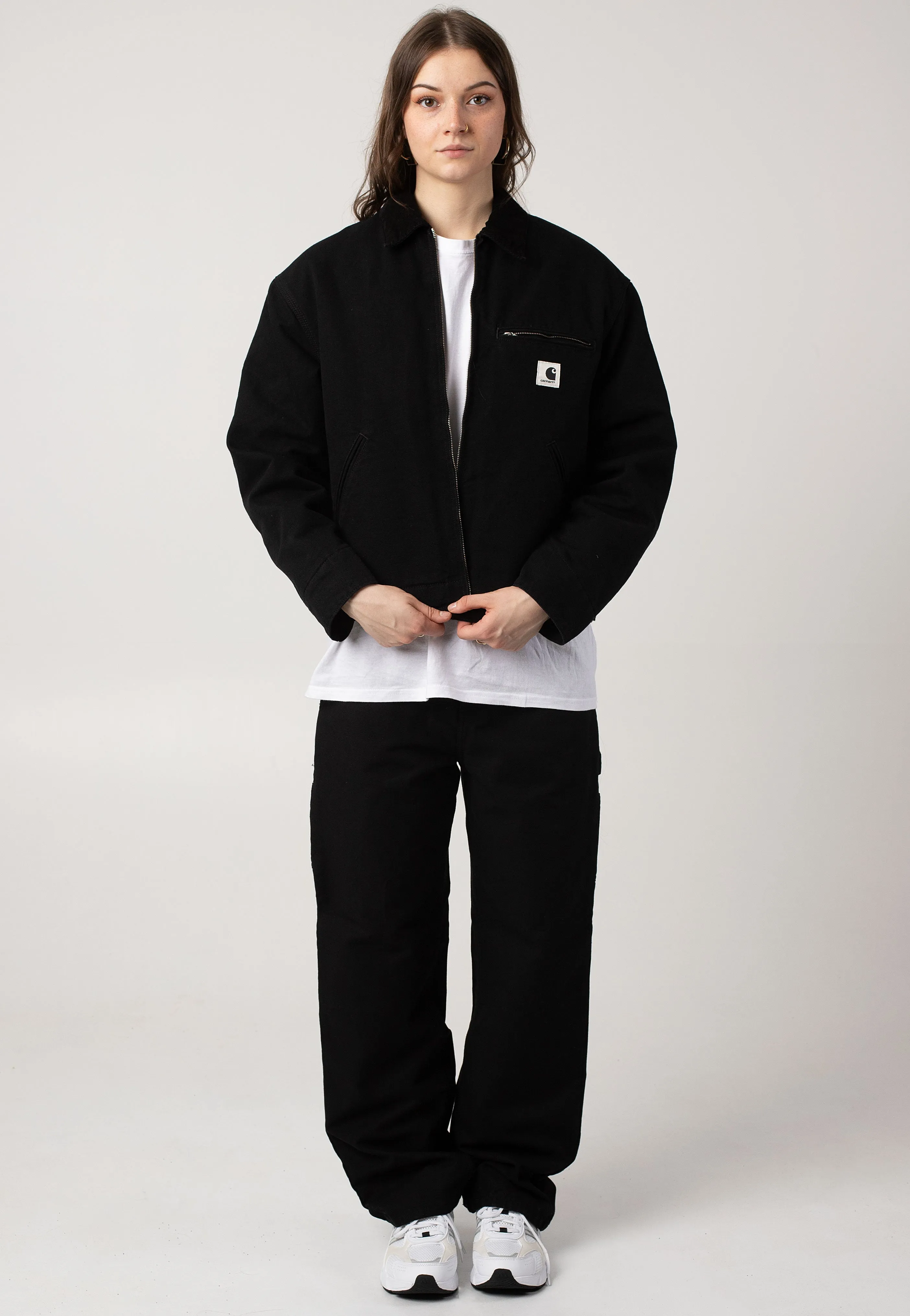 Carhartt WIP - W' Og Detroit Rinsed Black/Black - Jacket Invoice