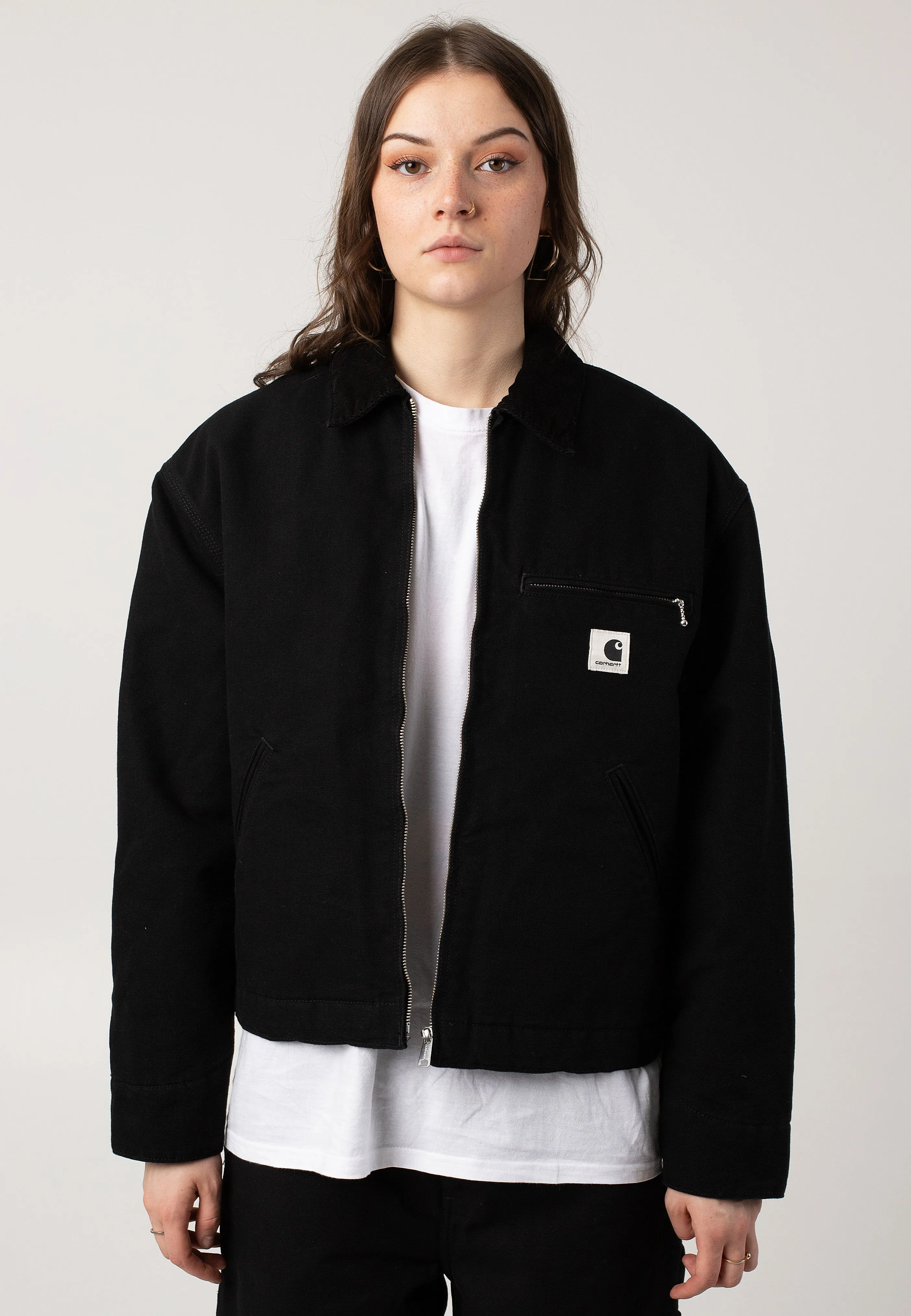 Car seat cover Carhartt WIP - W' Og Detroit Rinsed Black/Black - Jacket