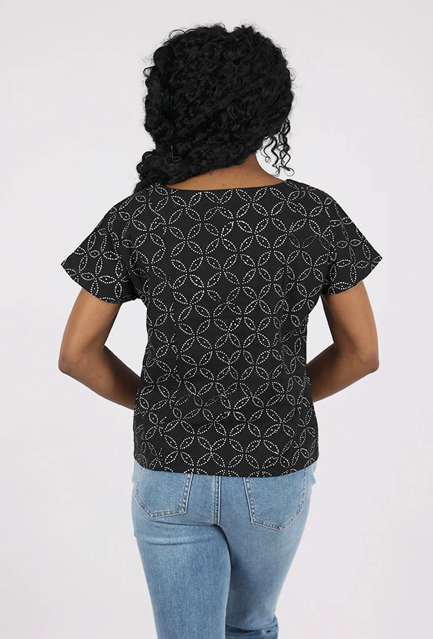 Cara Top, Ikigai Black soft feel