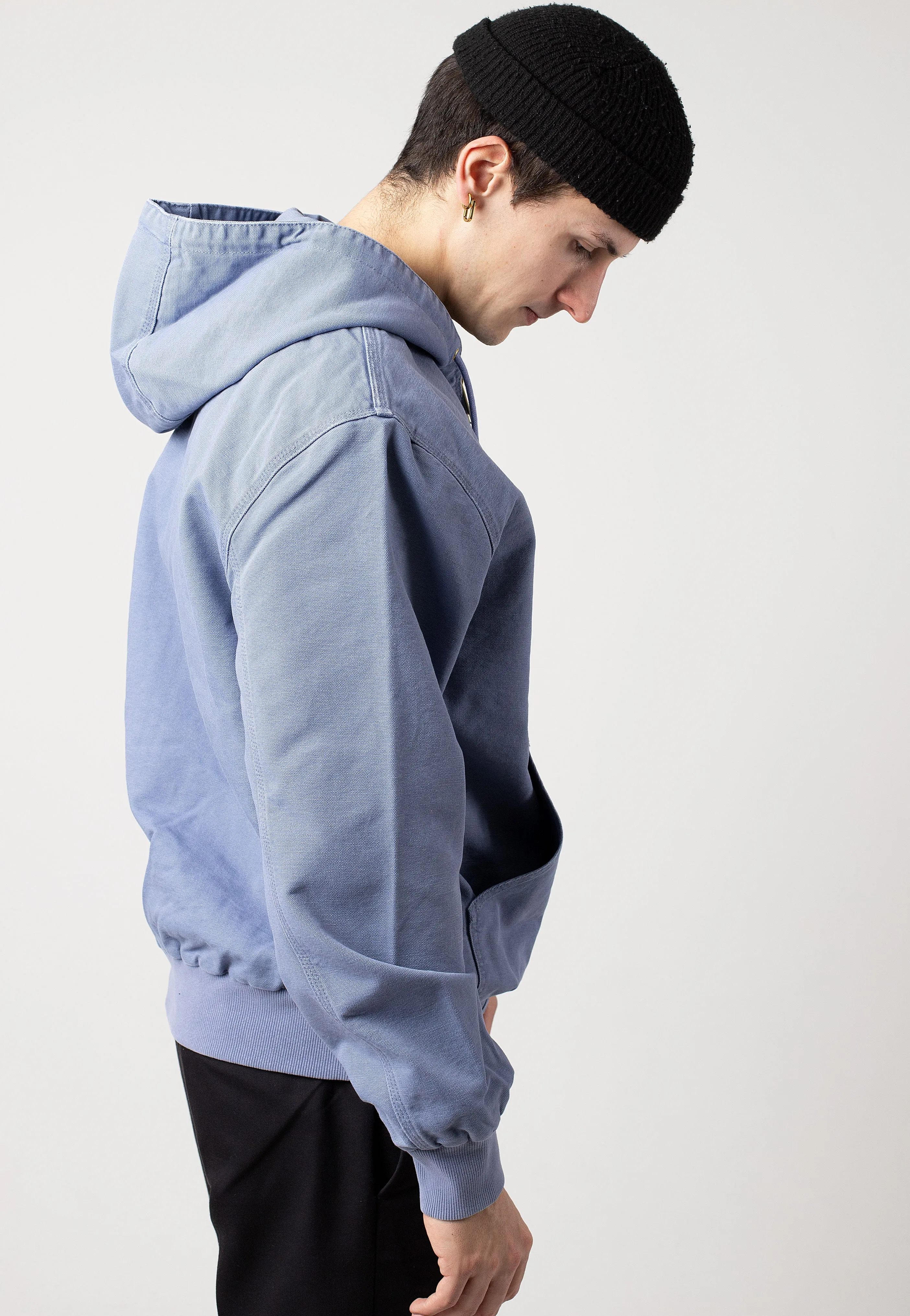 Carhartt WIP - Active Aged Canvas Bay Blue - Jacket Beach Cover