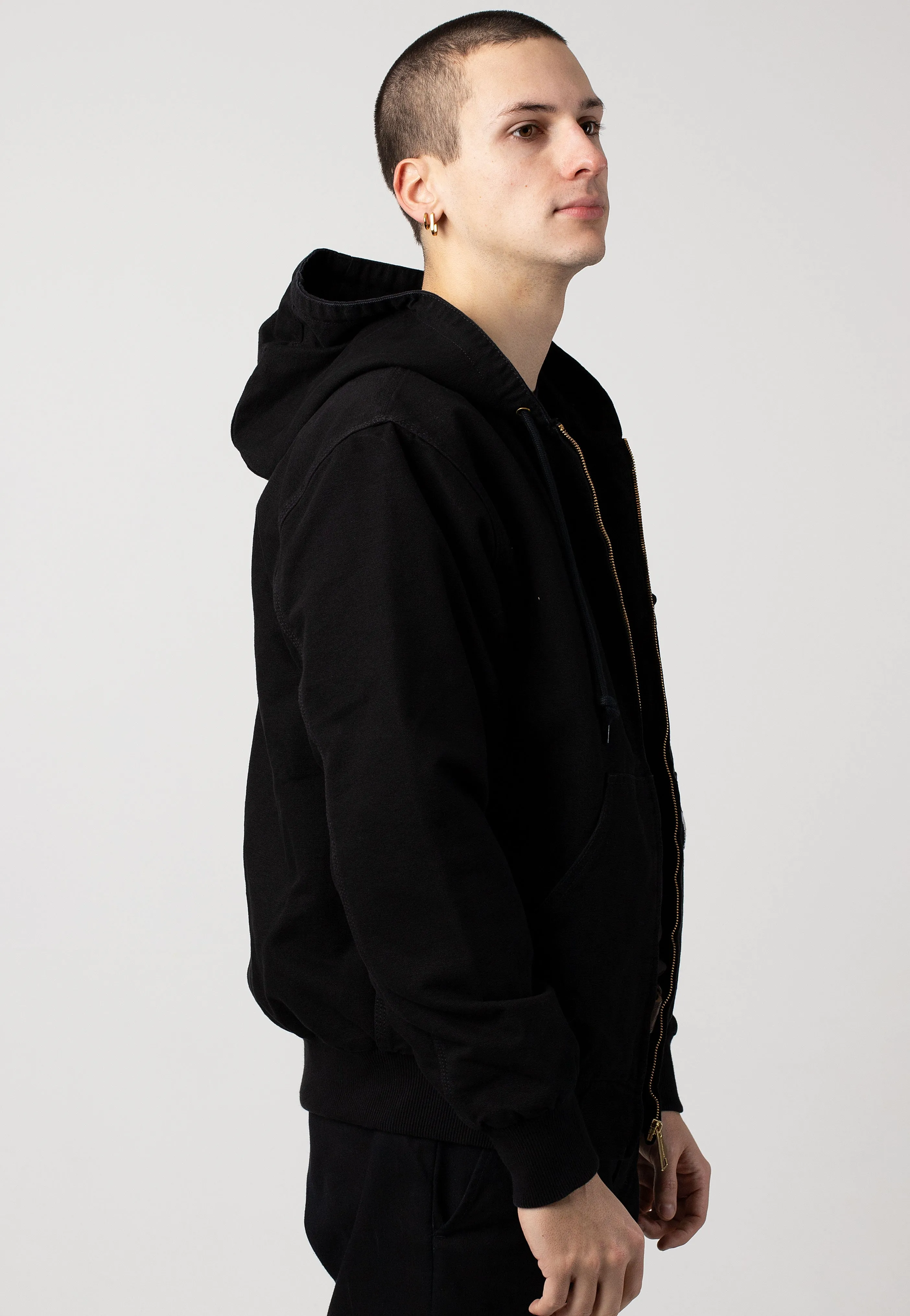 Carhartt WIP - Active Aged Canvas Black - Jacket Parka