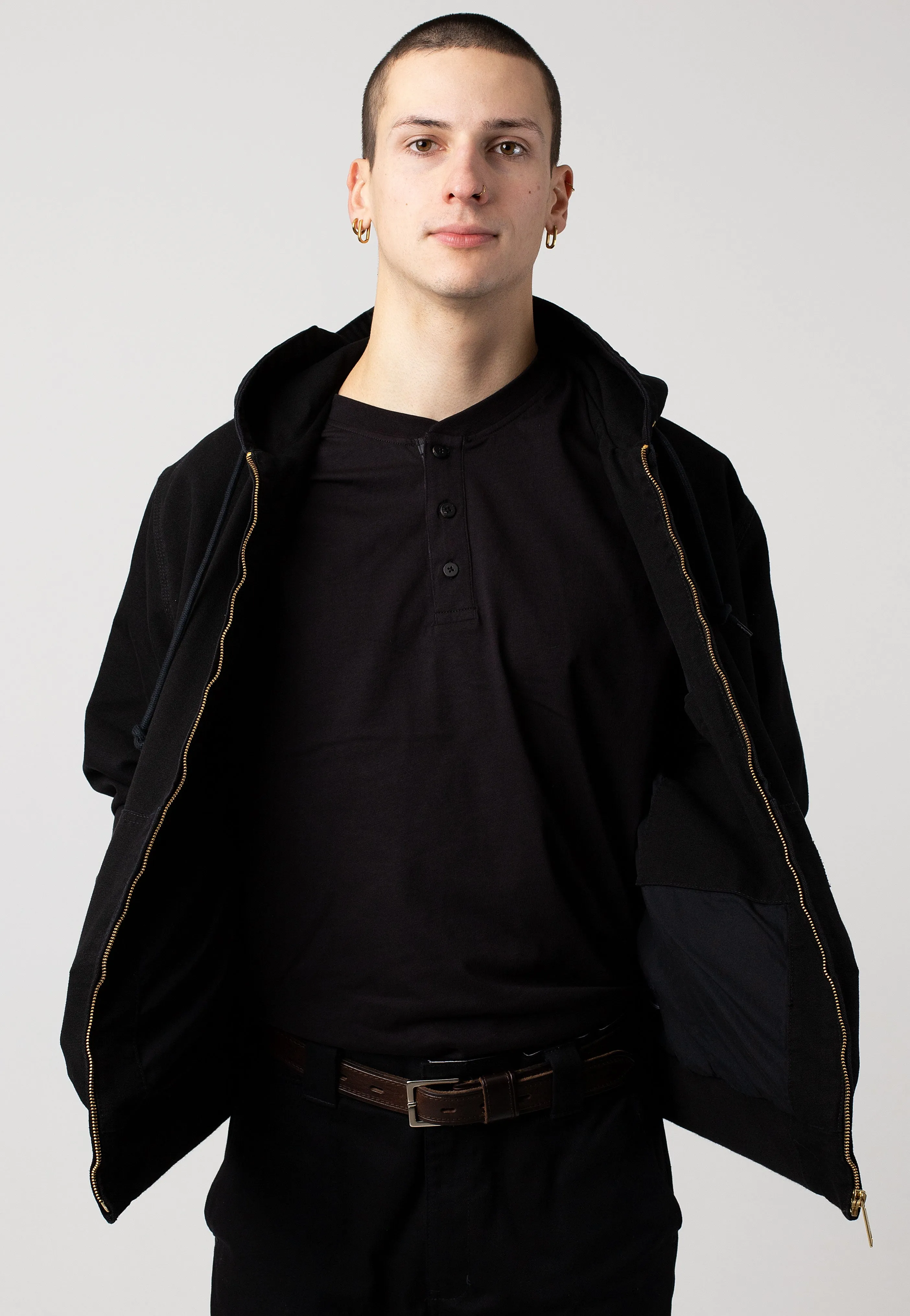 Carhartt WIP - Active Aged Canvas Black - Jacket Parka