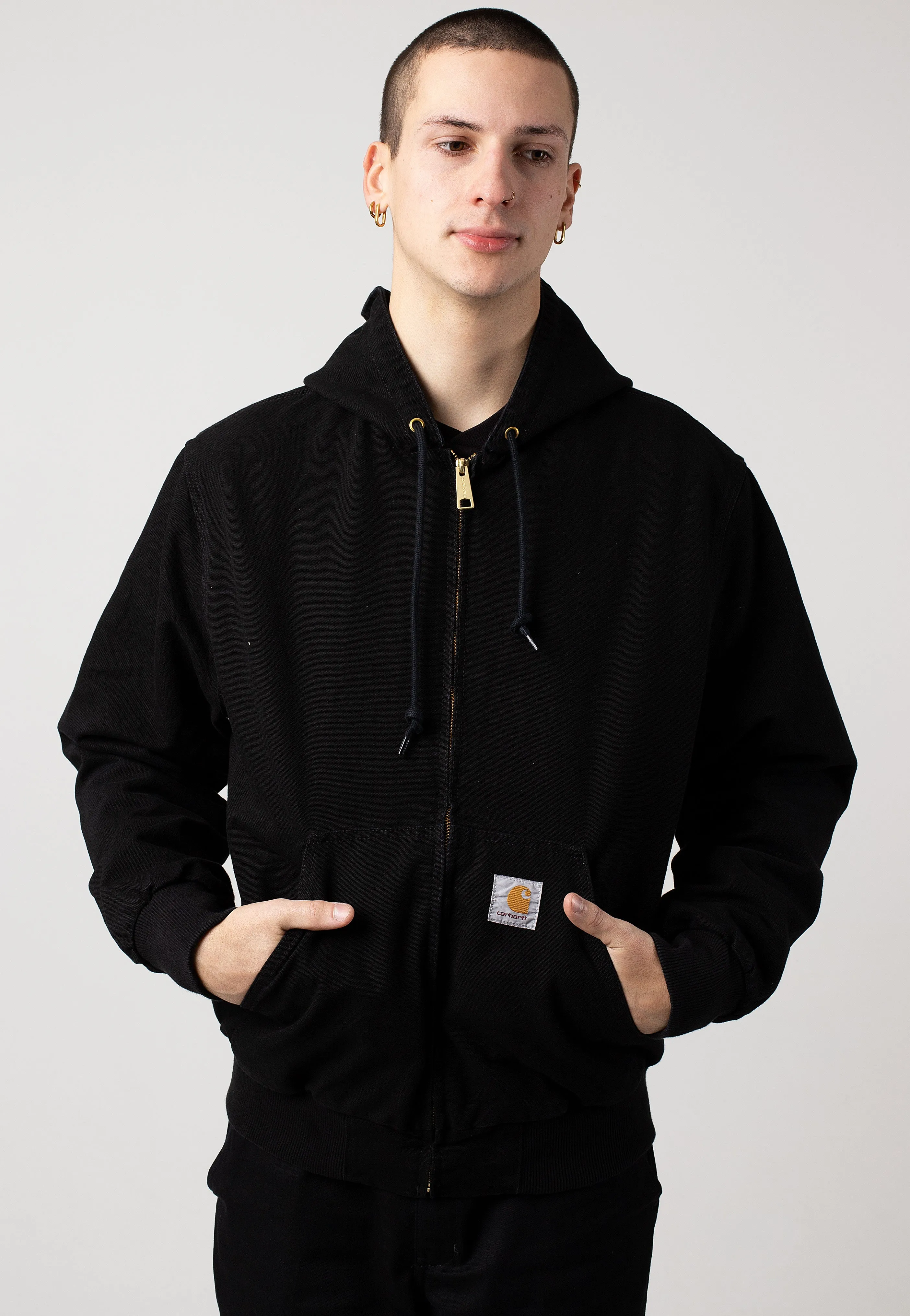 Carhartt WIP - Active Aged Canvas Black - Jacket Parka