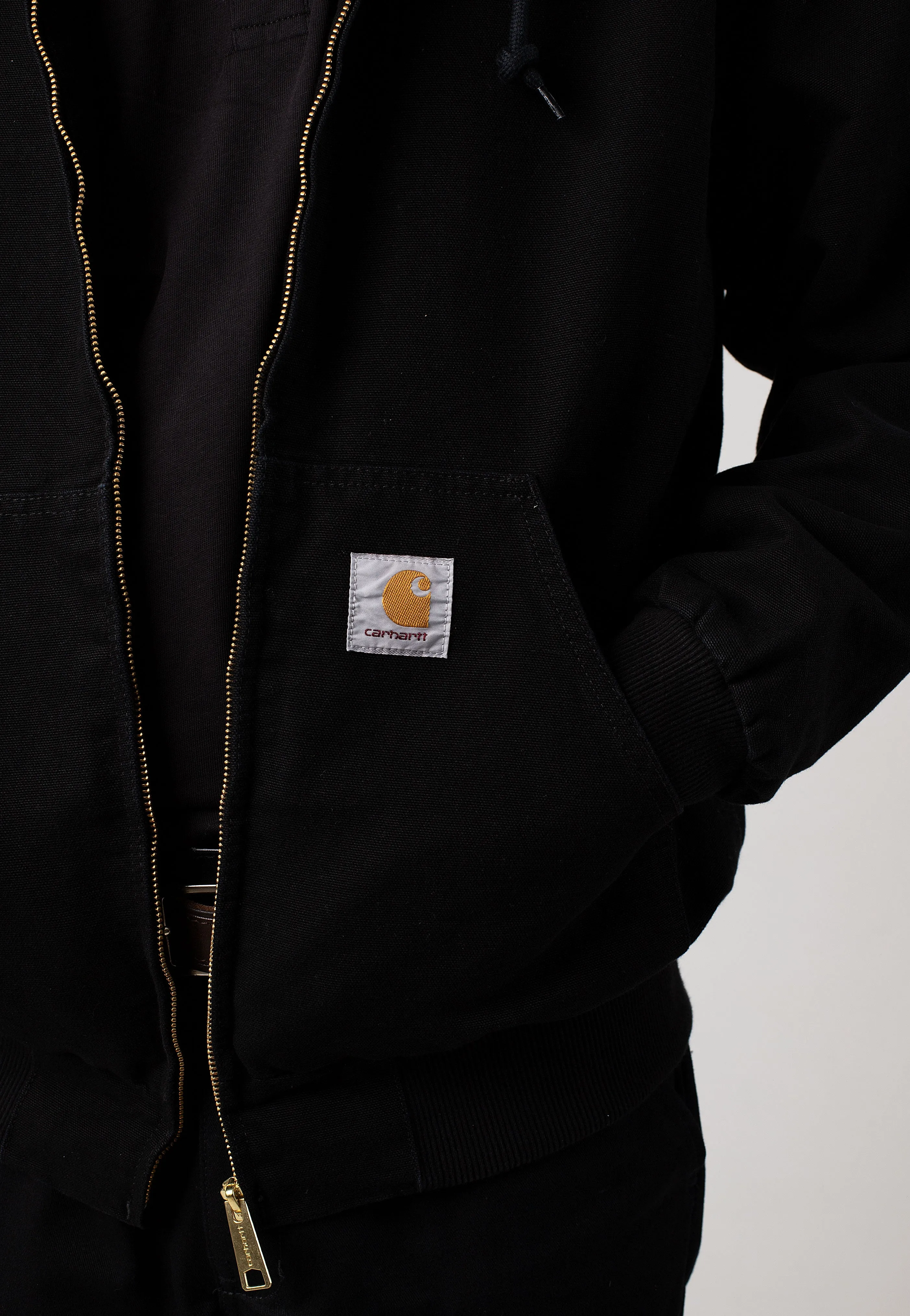 Carhartt WIP - Active Aged Canvas Black - Jacket Parka
