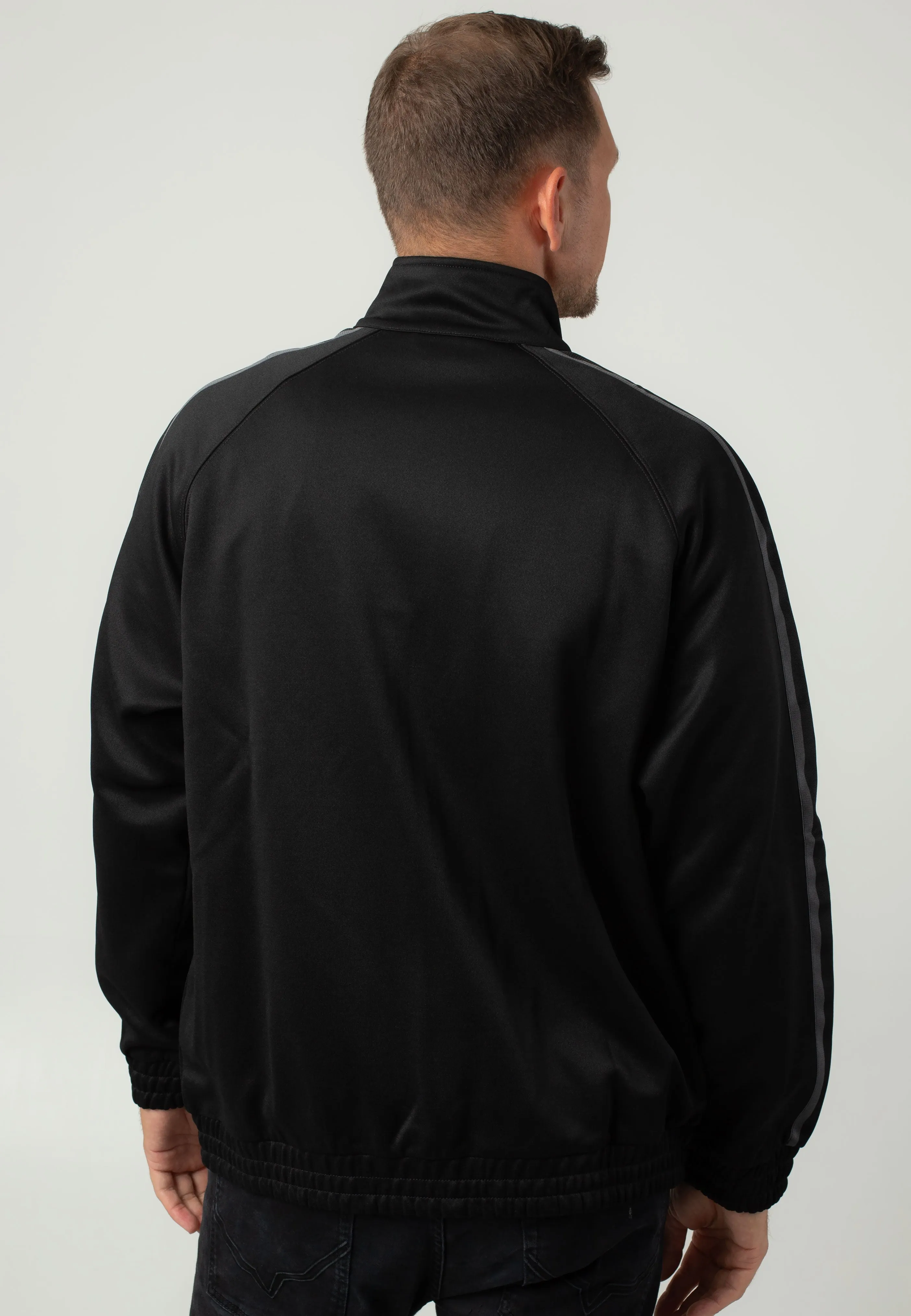 Carhartt WIP - Bolan Black/Graphite - Track Jacket Cold - resistant
