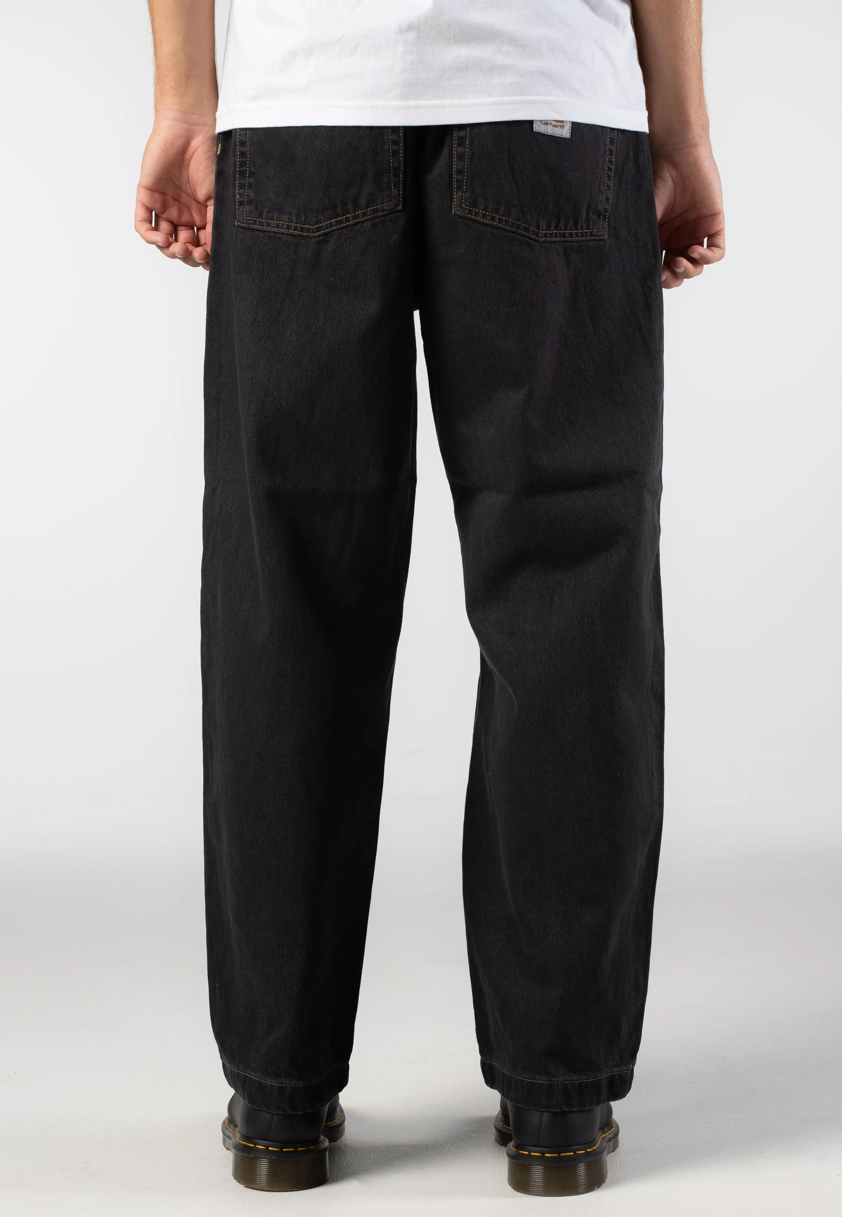Carhartt WIP - Brandon Black Stone Washed - Jeans Fresh Edge
