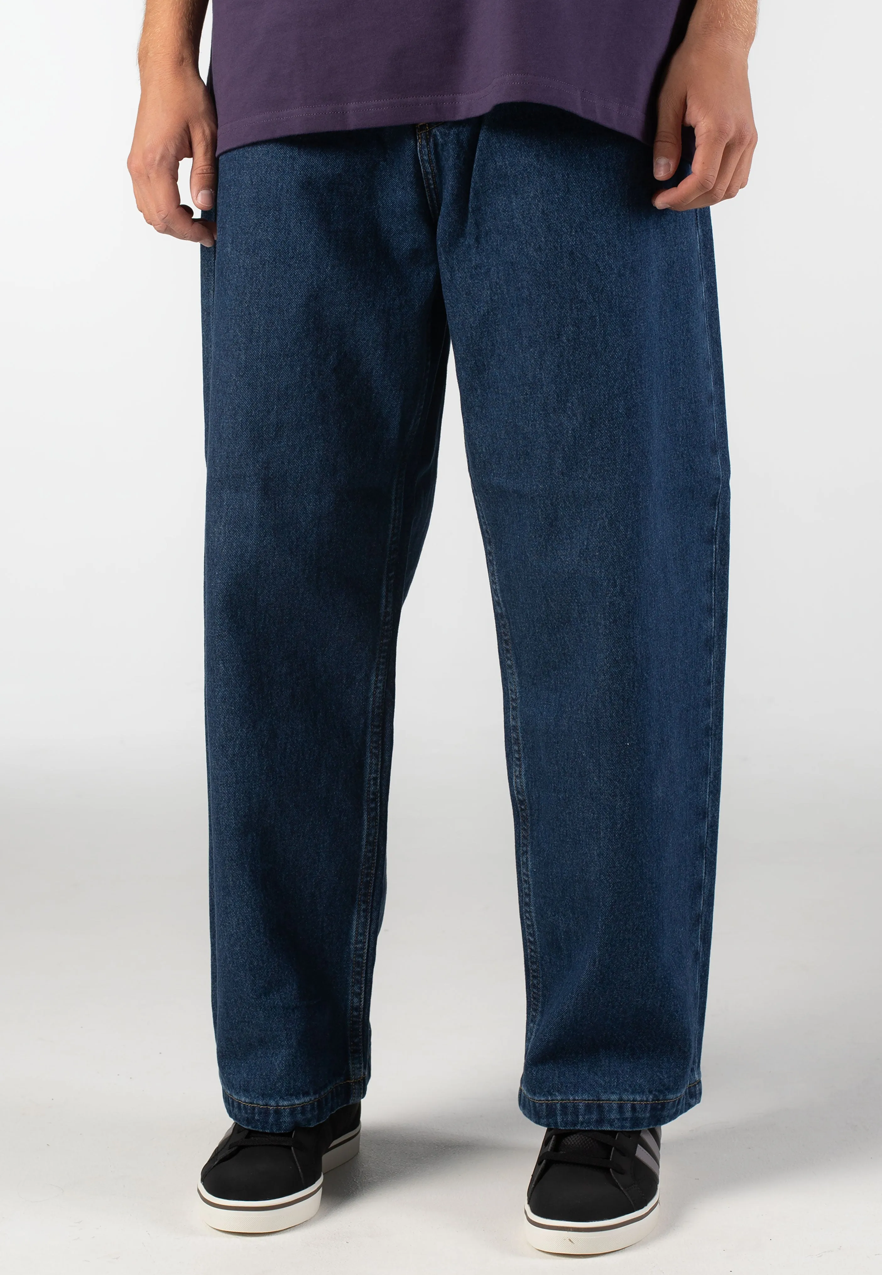 Carhartt WIP - Brandon Blue Stone Washed - Jeans Smart Cut
