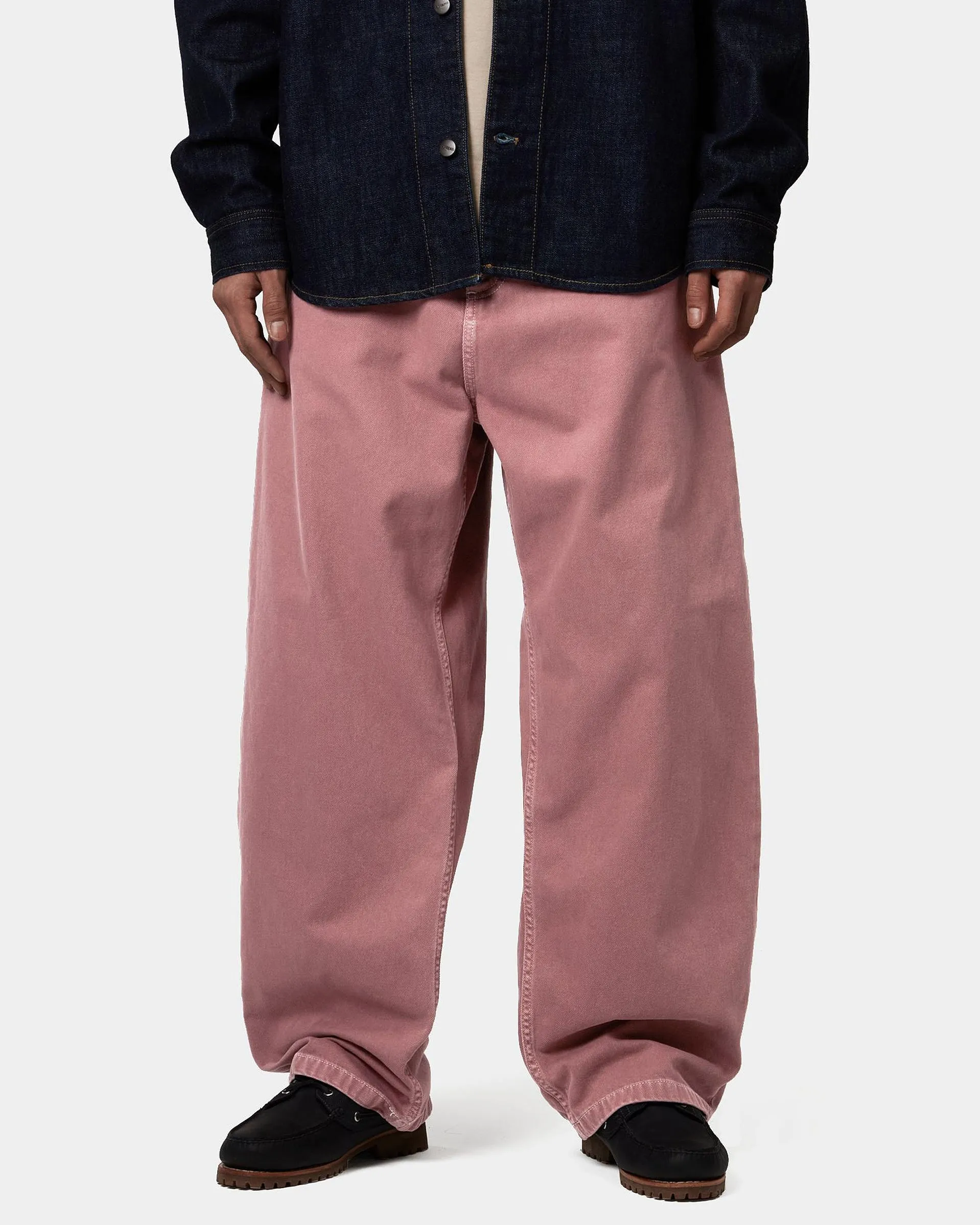 Carhartt WIP Brandon Pant Loose Straight Mens Trousers - Dusky Pink | Carhartt WIP Chinos & Non-Denim Pants | JEANSTORE