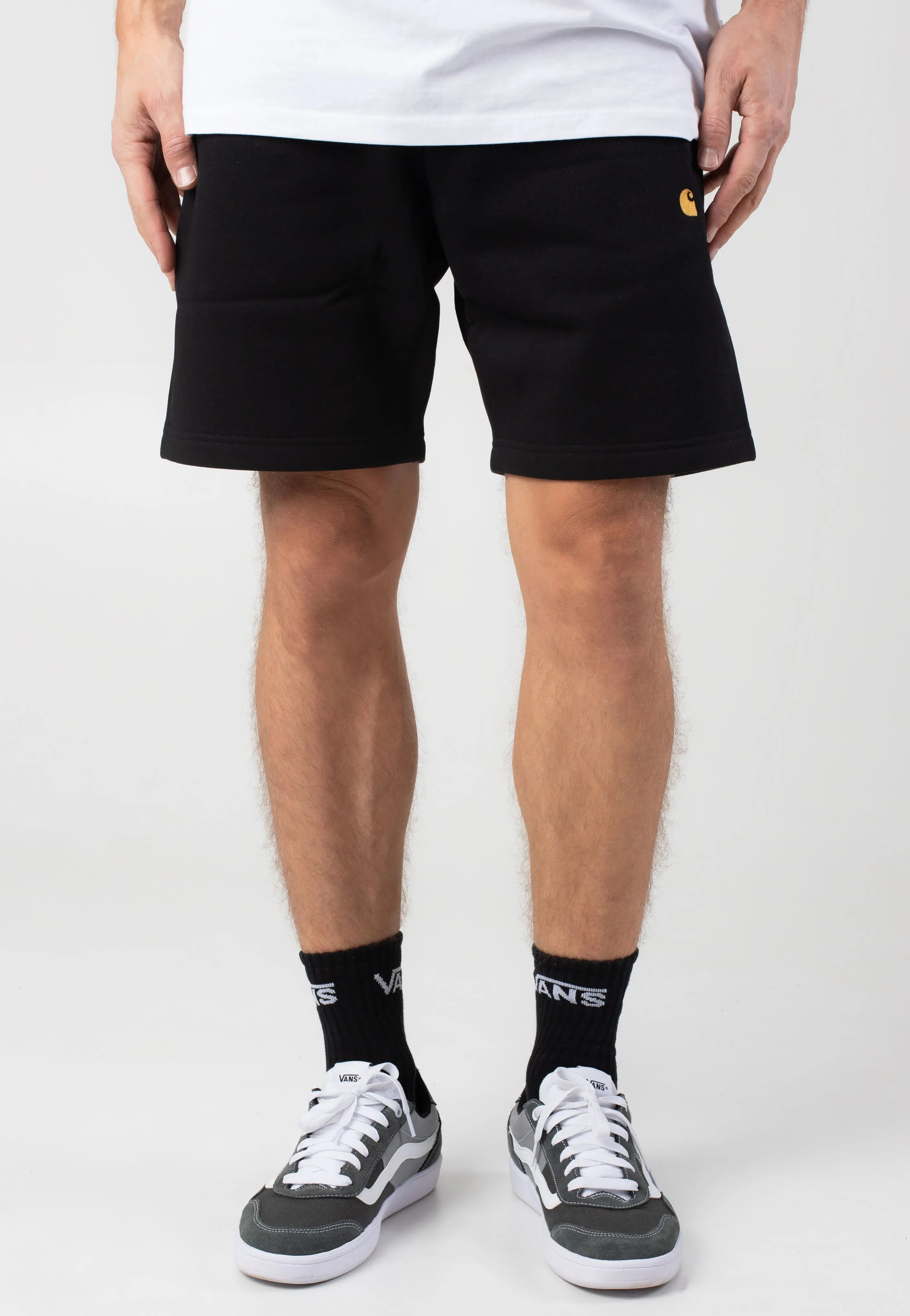 Carhartt WIP - Chase Black/Gold - Shorts Casual chic