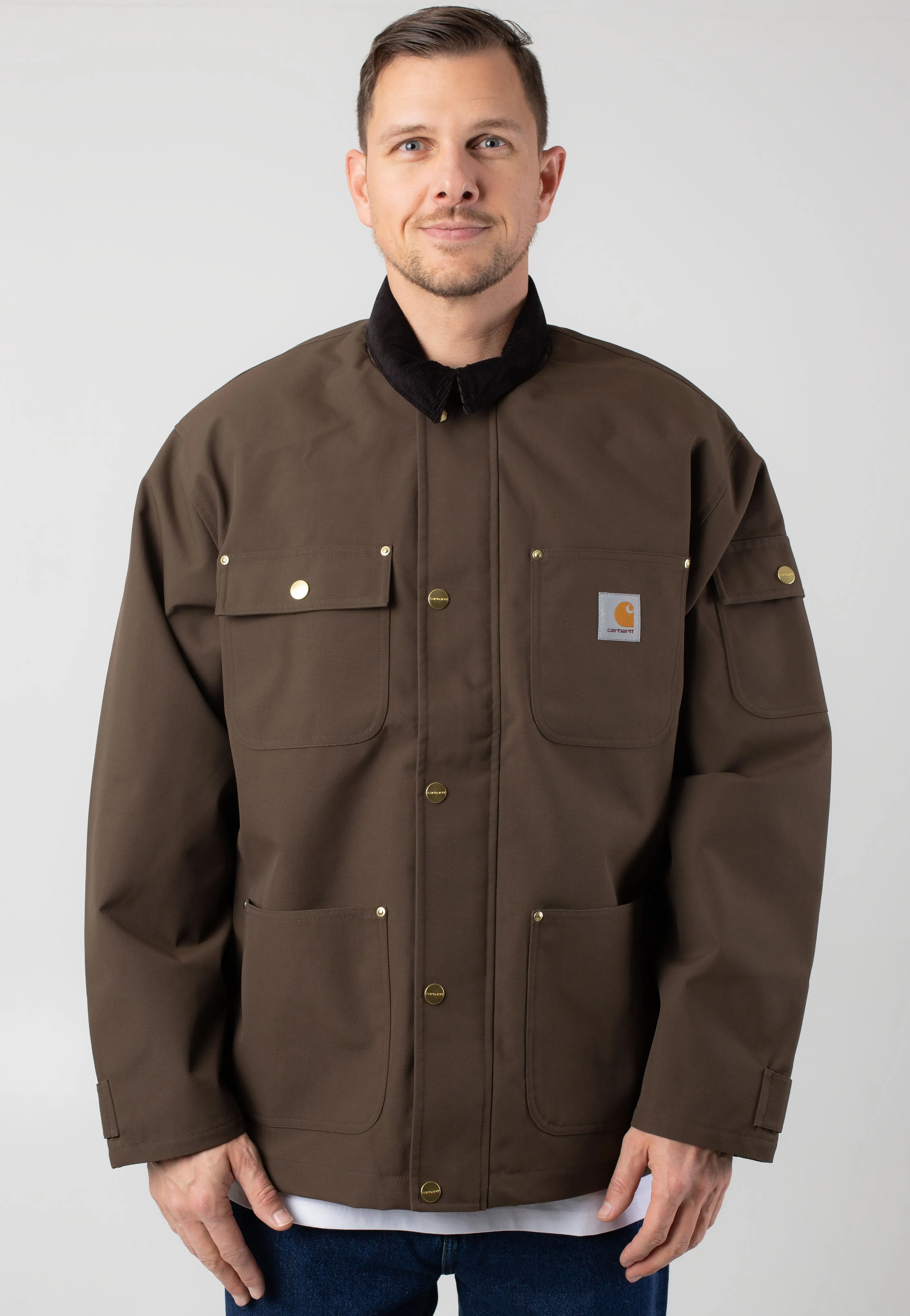 Carhartt WIP - Clapton Liberica/Black - Jacket Ruffled detail