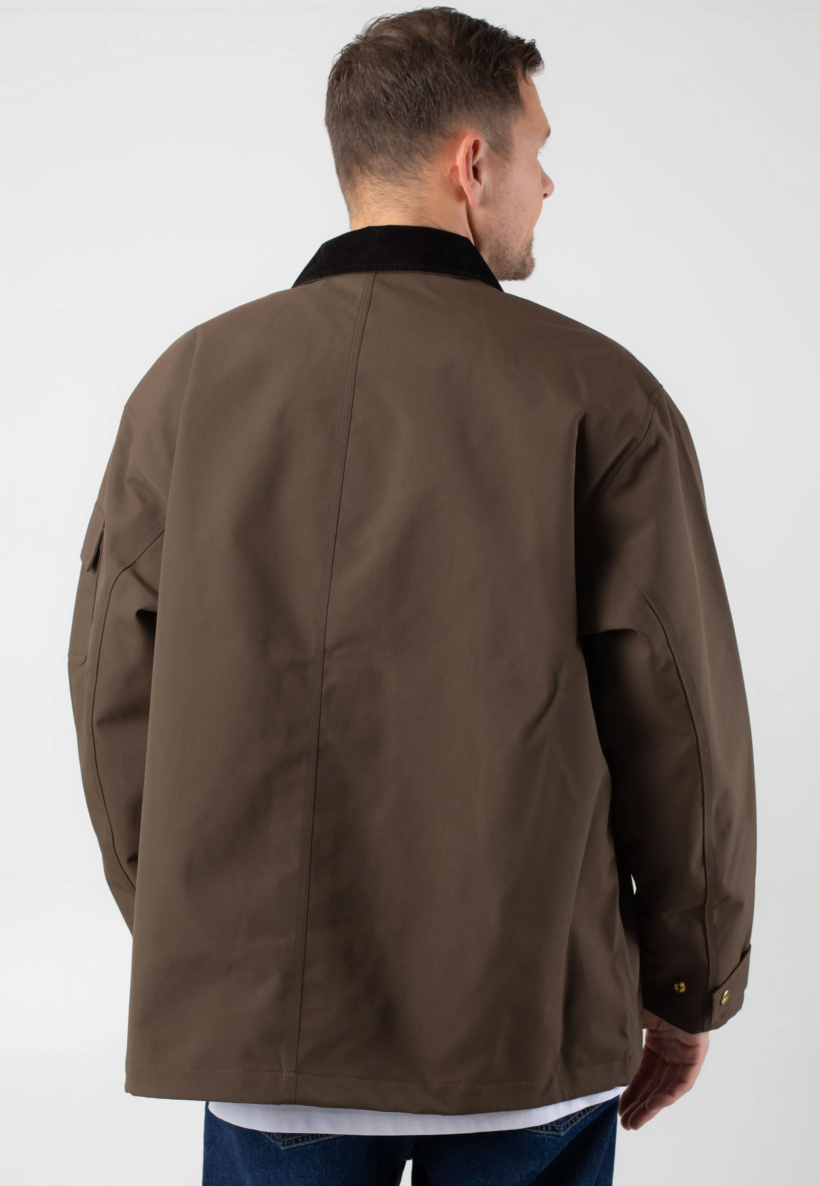 Carhartt WIP - Clapton Liberica/Black - Jacket Ruffled detail
