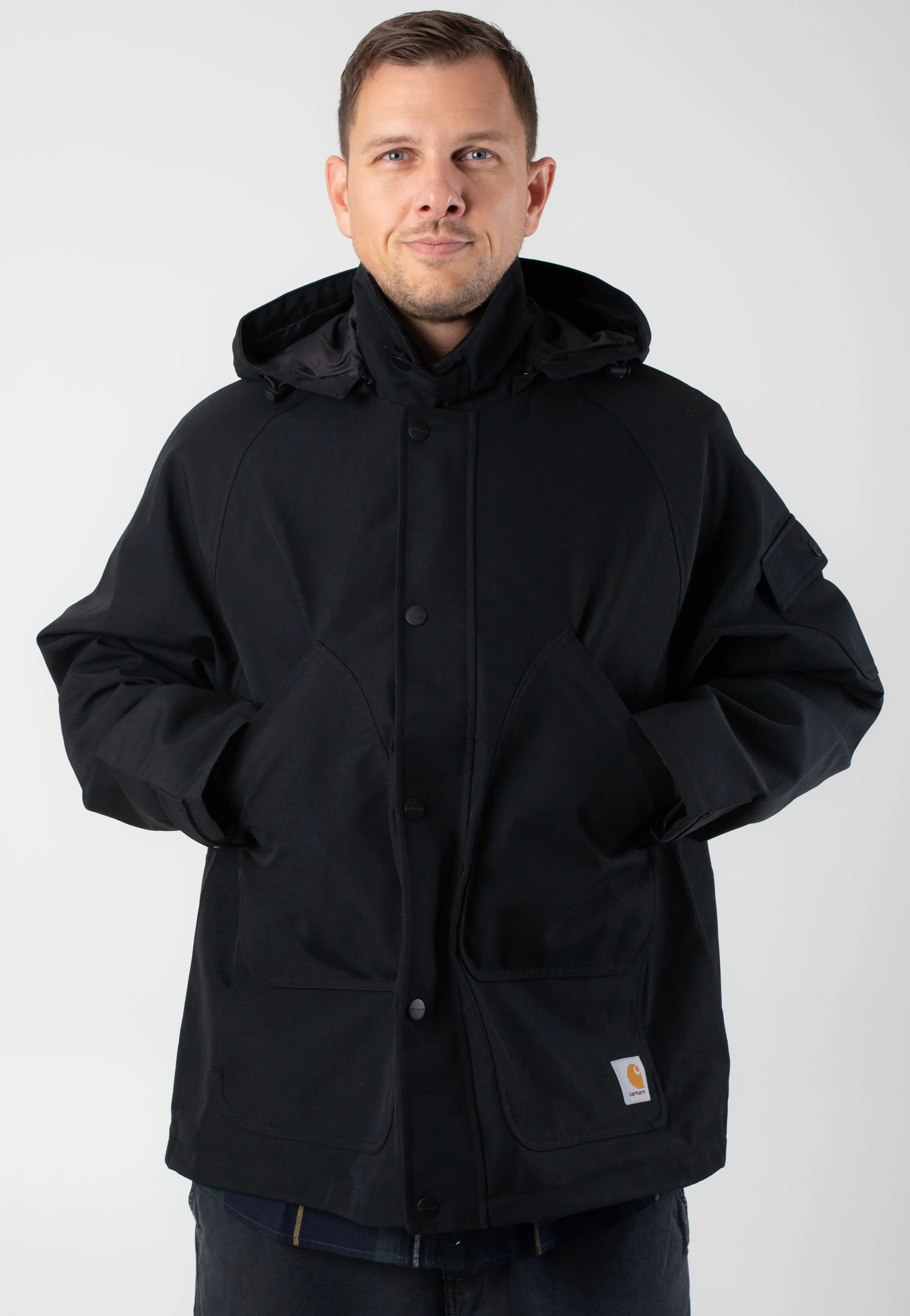 Carhartt WIP - Clarton Black/Black - Jacket Lined interior