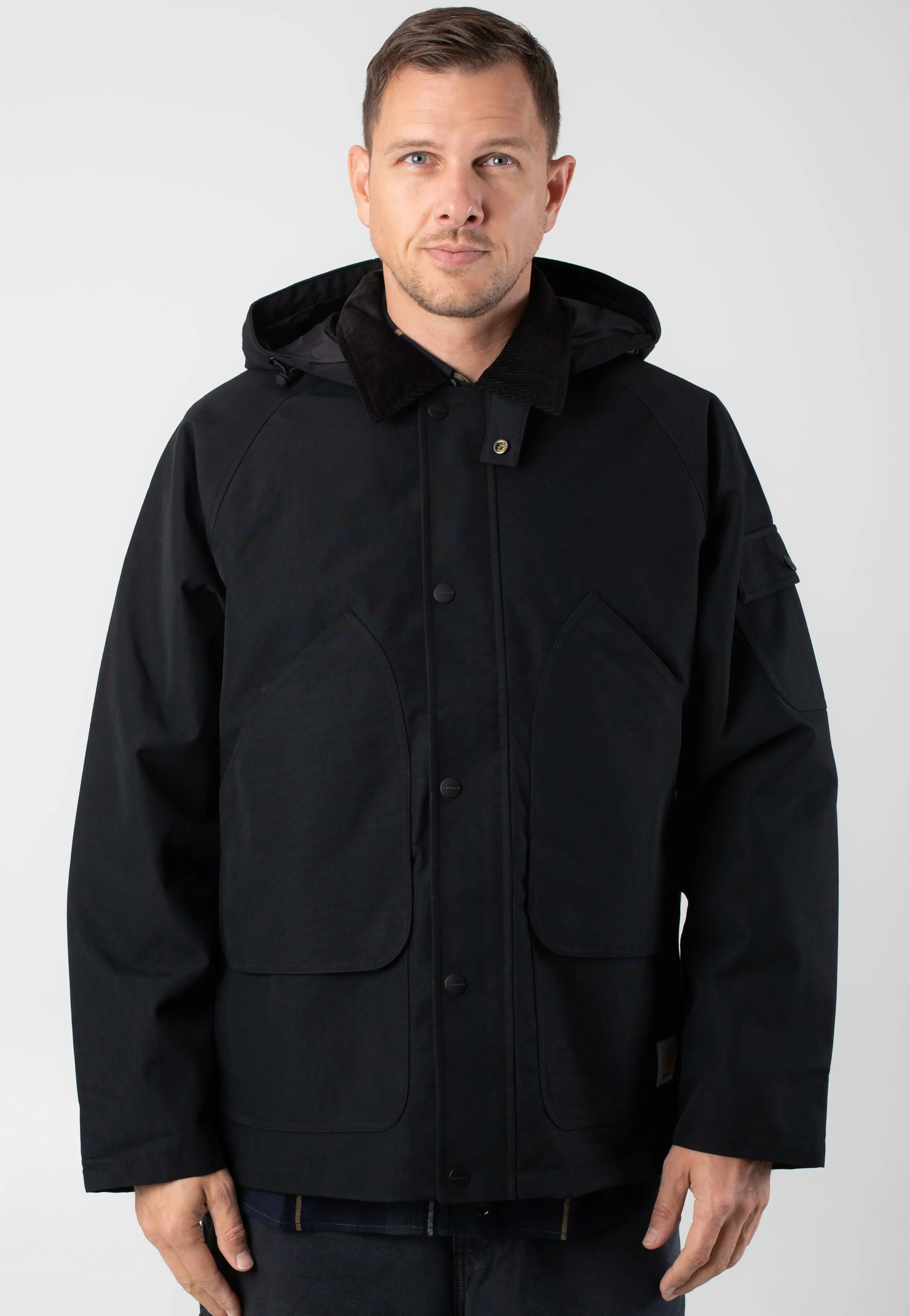 Carhartt WIP - Clarton Black/Black - Jacket Lined interior