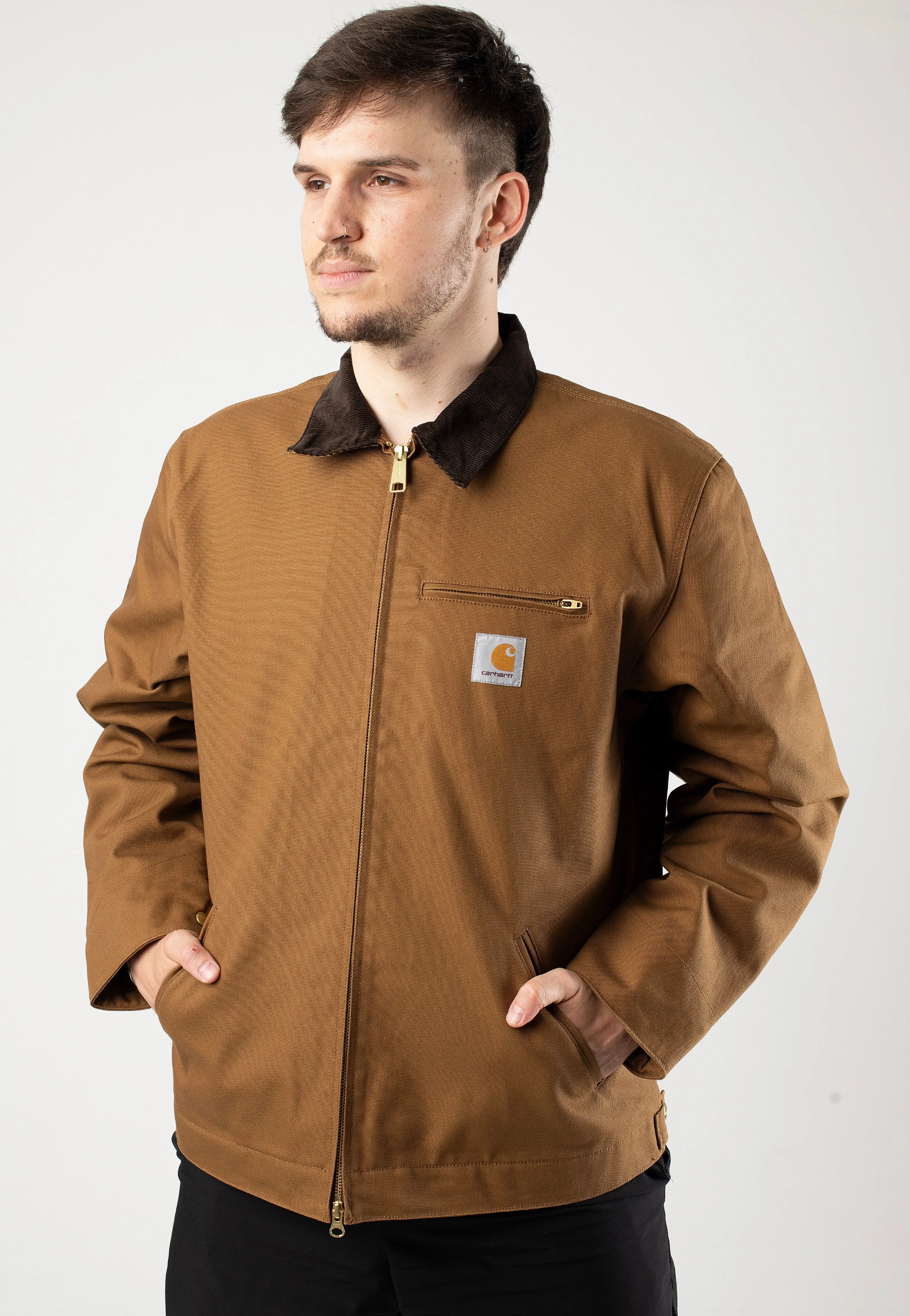 Heritage Winter Shield Carhartt WIP - Detroit Rigid Hamilton Brown/Tobacco - Jacket