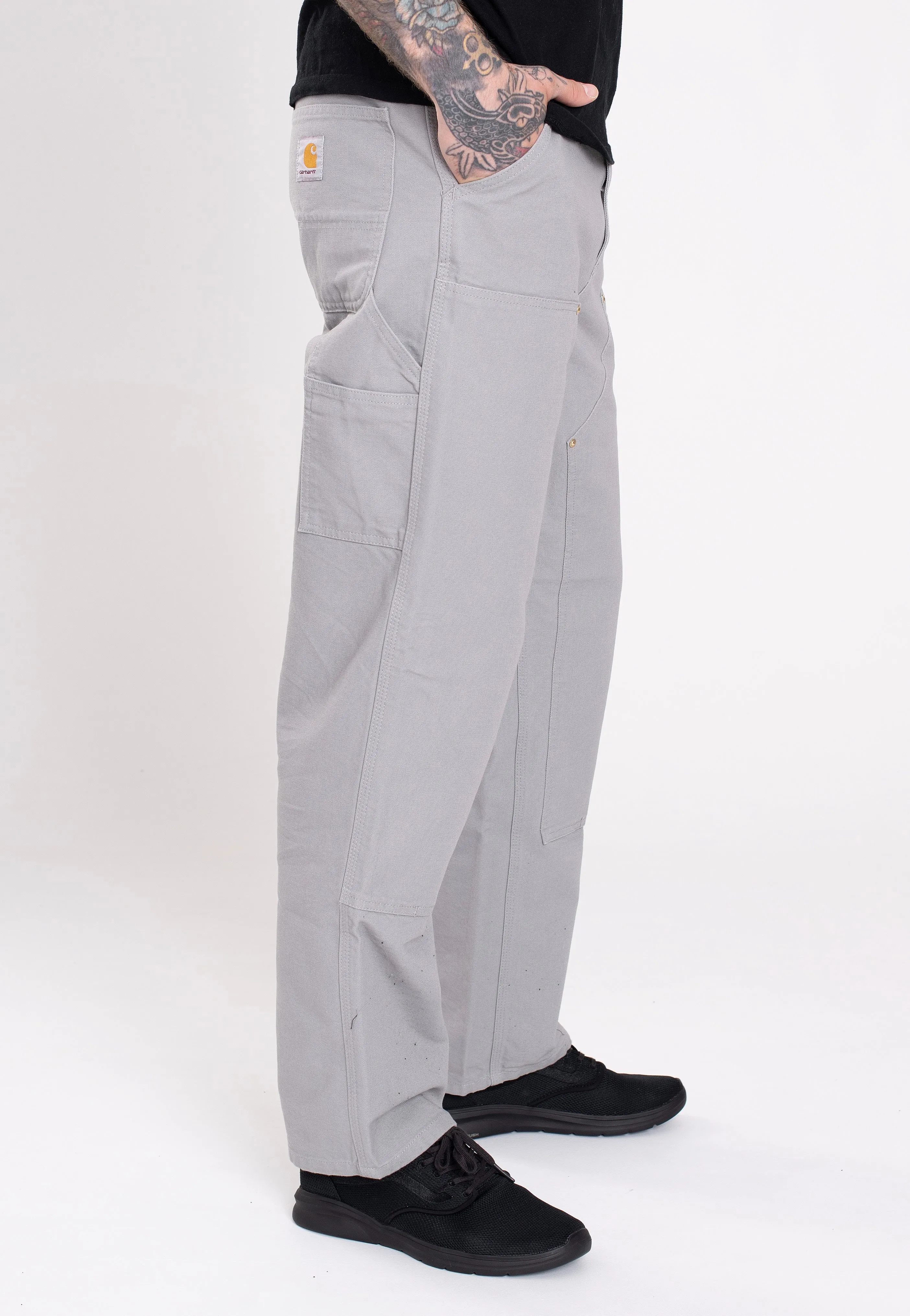 Carhartt WIP - Double Knee Rinsed Marengo - Jeans Neat Edge