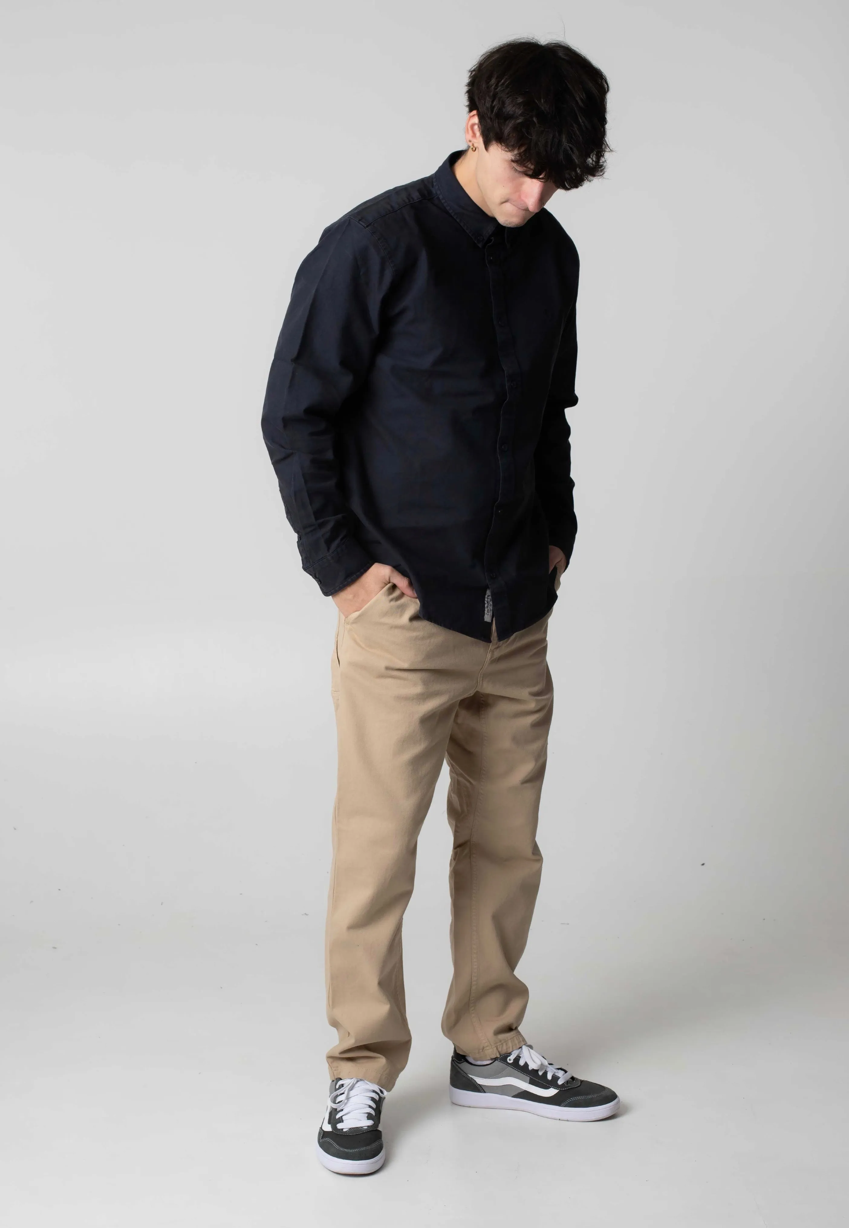 Carhartt WIP - Flint Garment Dyed Wall - Pants Slim Design