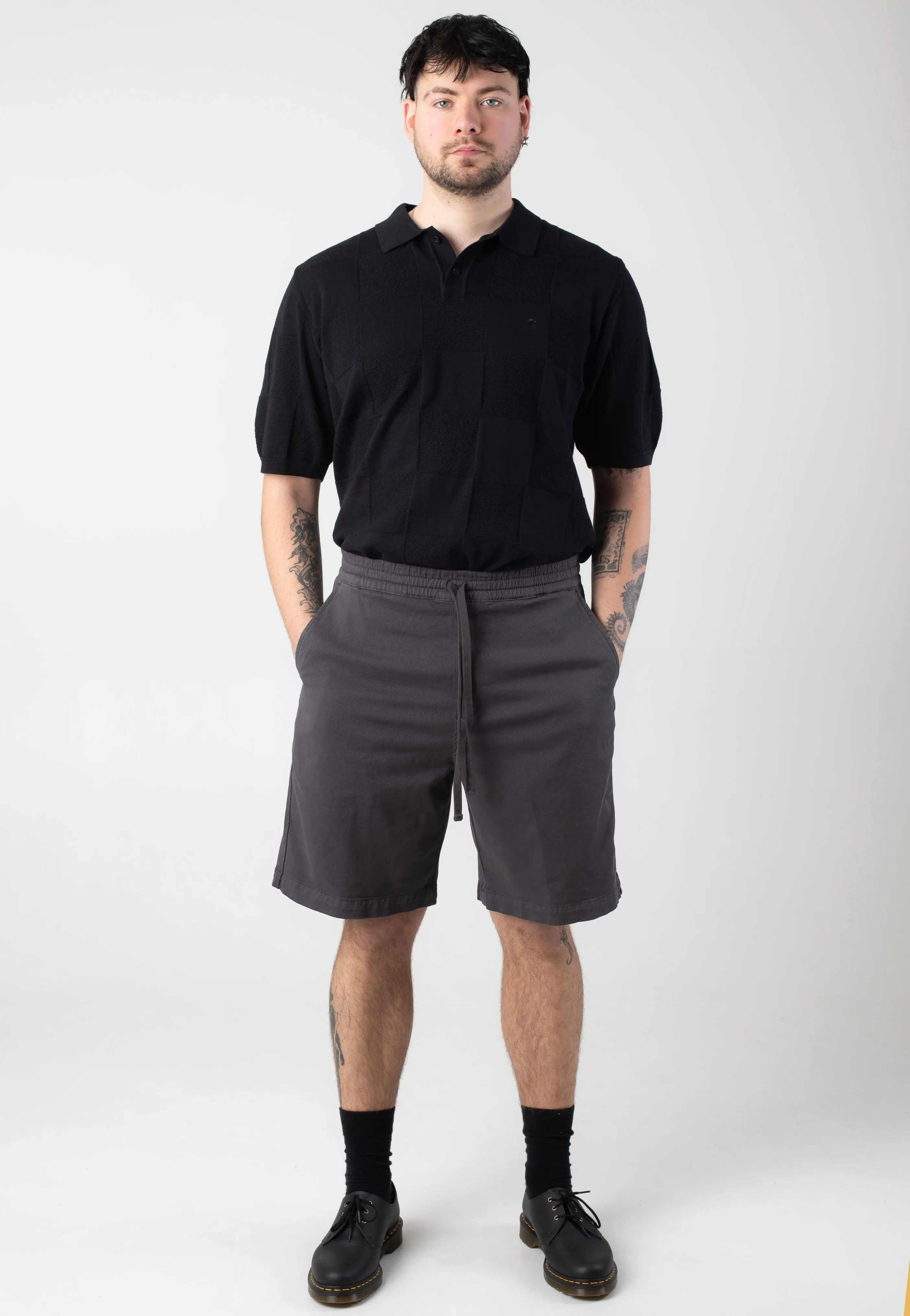 Carhartt WIP - Floyde Garment Dyed Graphite - Shorts Unisex style