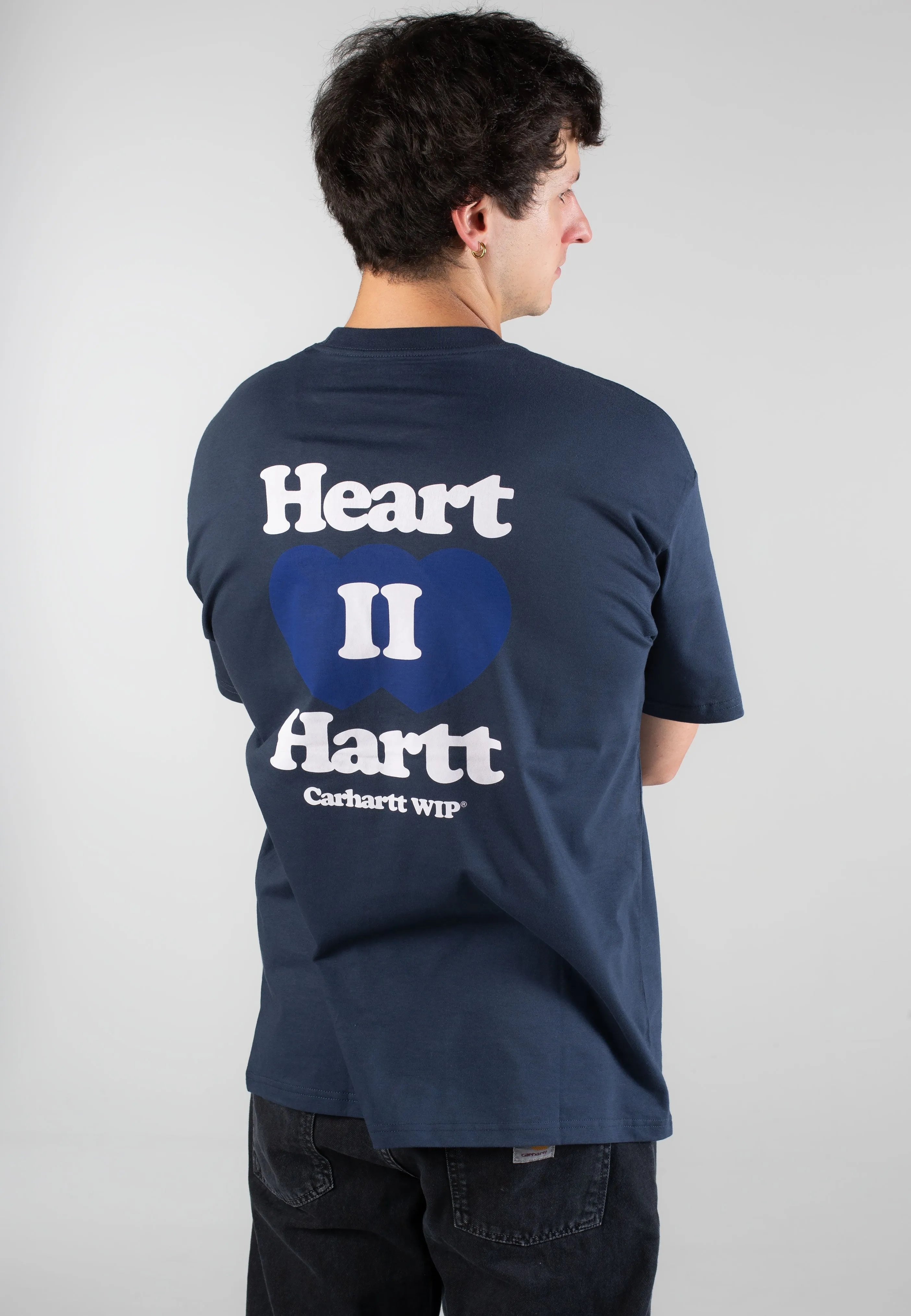 Carhartt WIP - Heart II Hartt Blue - T-Shirt Festival - vibrant