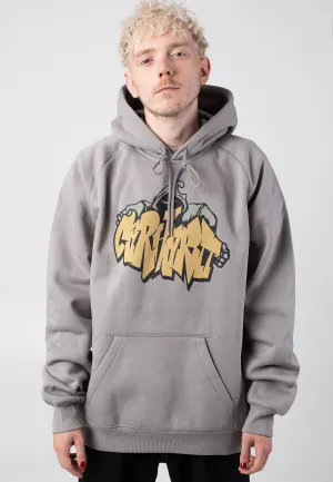Carhartt WIP - Hooded Yute Misty Grey - Hoodie Asian style