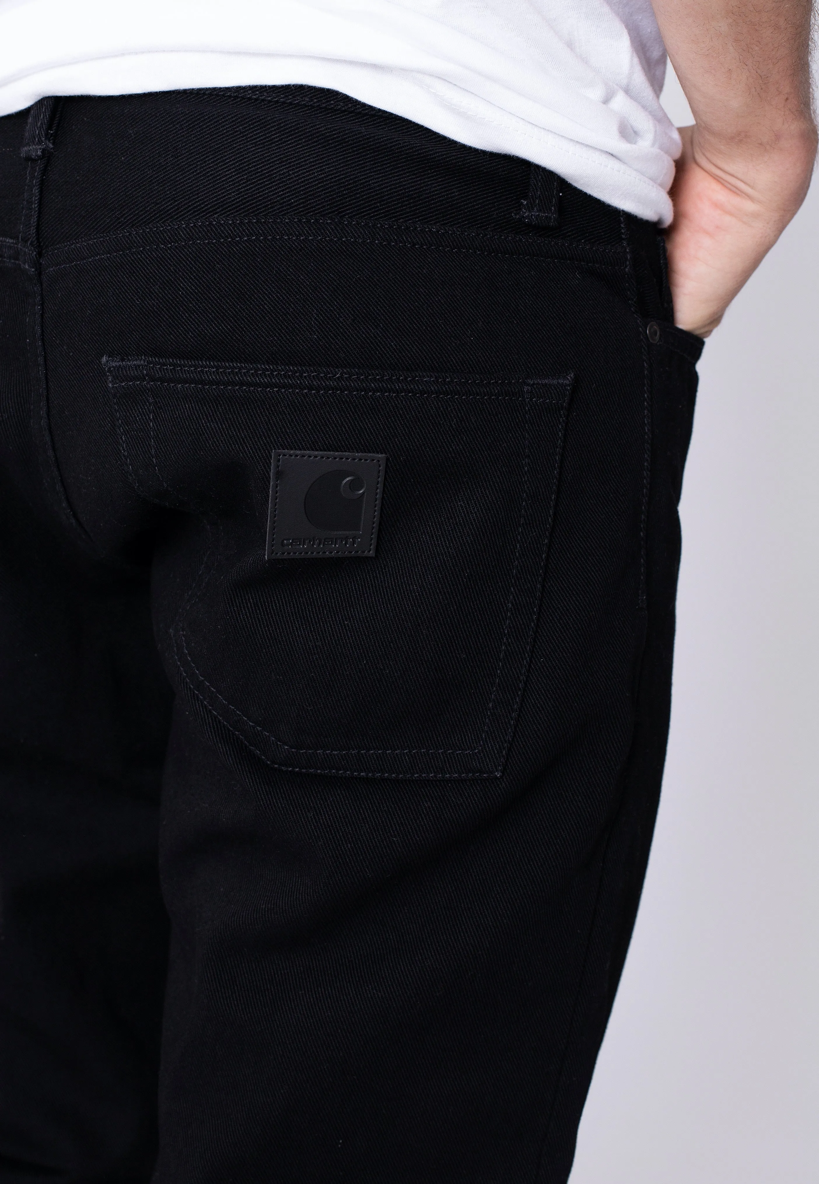 Carhartt WIP - Klondike Black One Wash - Jeans Travel Fit