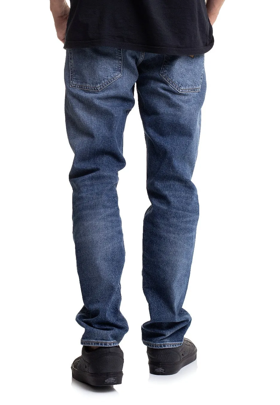 Carhartt WIP - Klondike Mid Used Wash Blue - Jeans Neat Finish