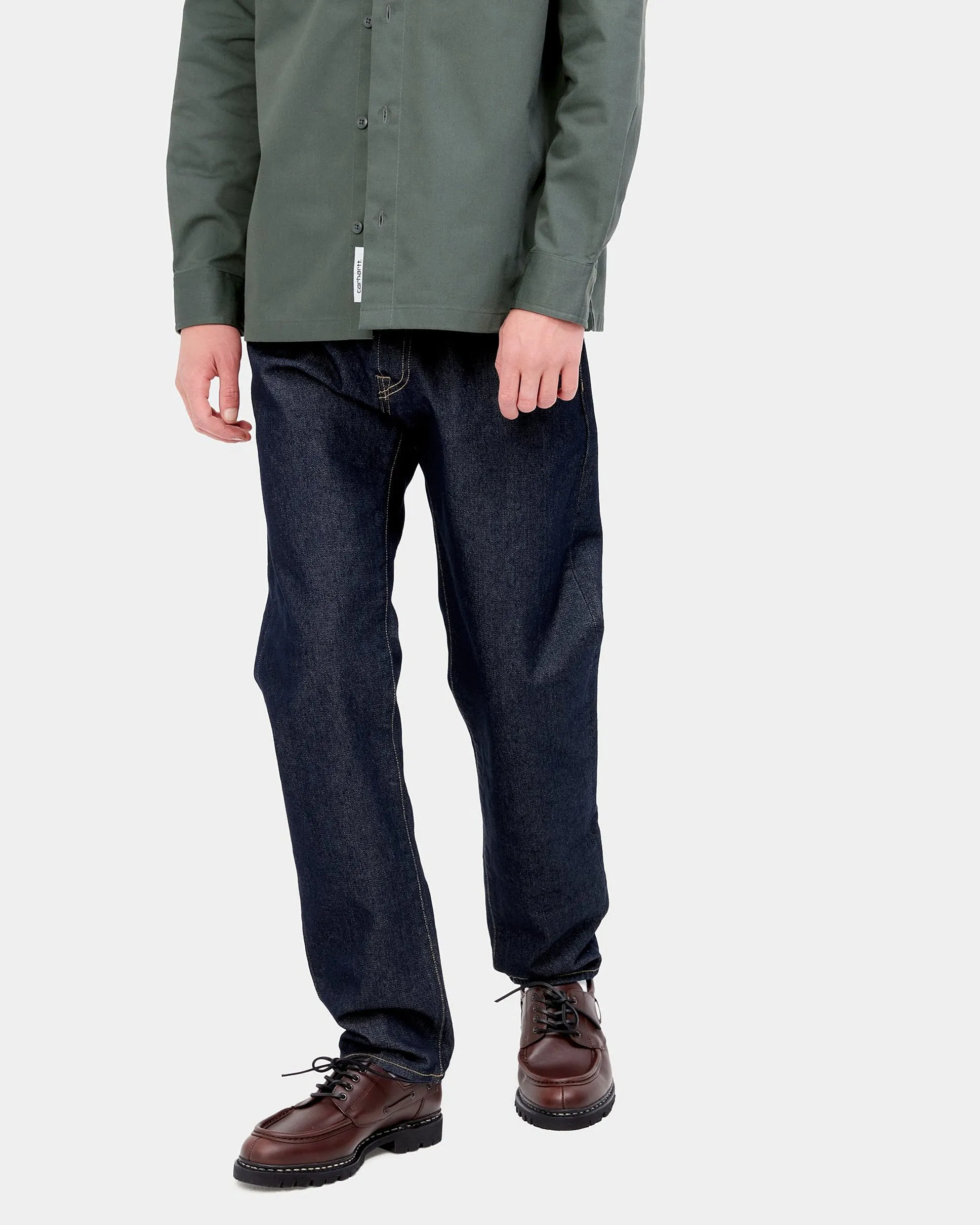 Carhartt WIP Klondike Pant Regular Tapered Mens Jeans - Blue One Wash | Carhartt WIP Jeans | JEANSTORE