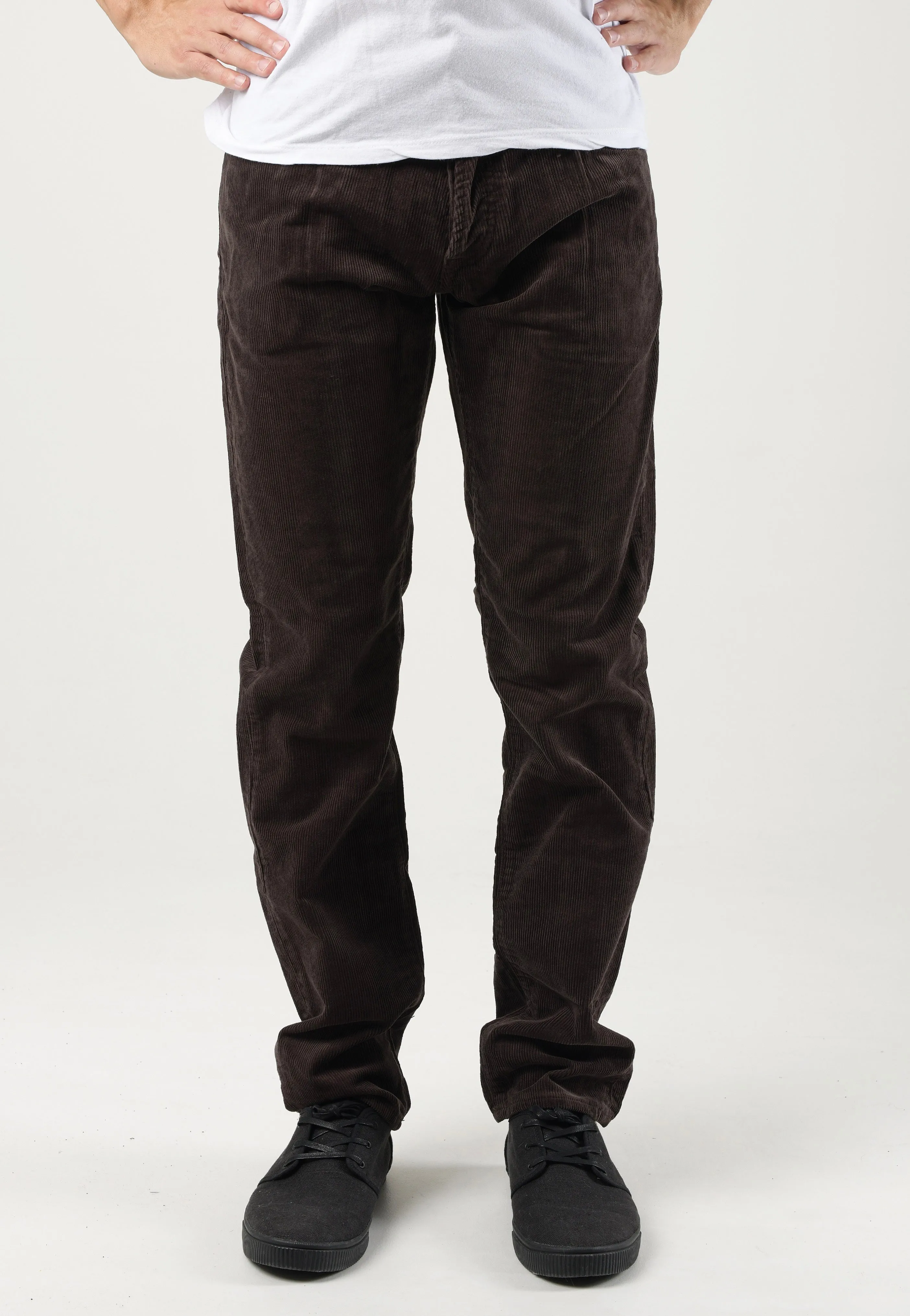 Carhartt WIP - Klondike Rinsed Buckeye - Pants High Waist Work Essential