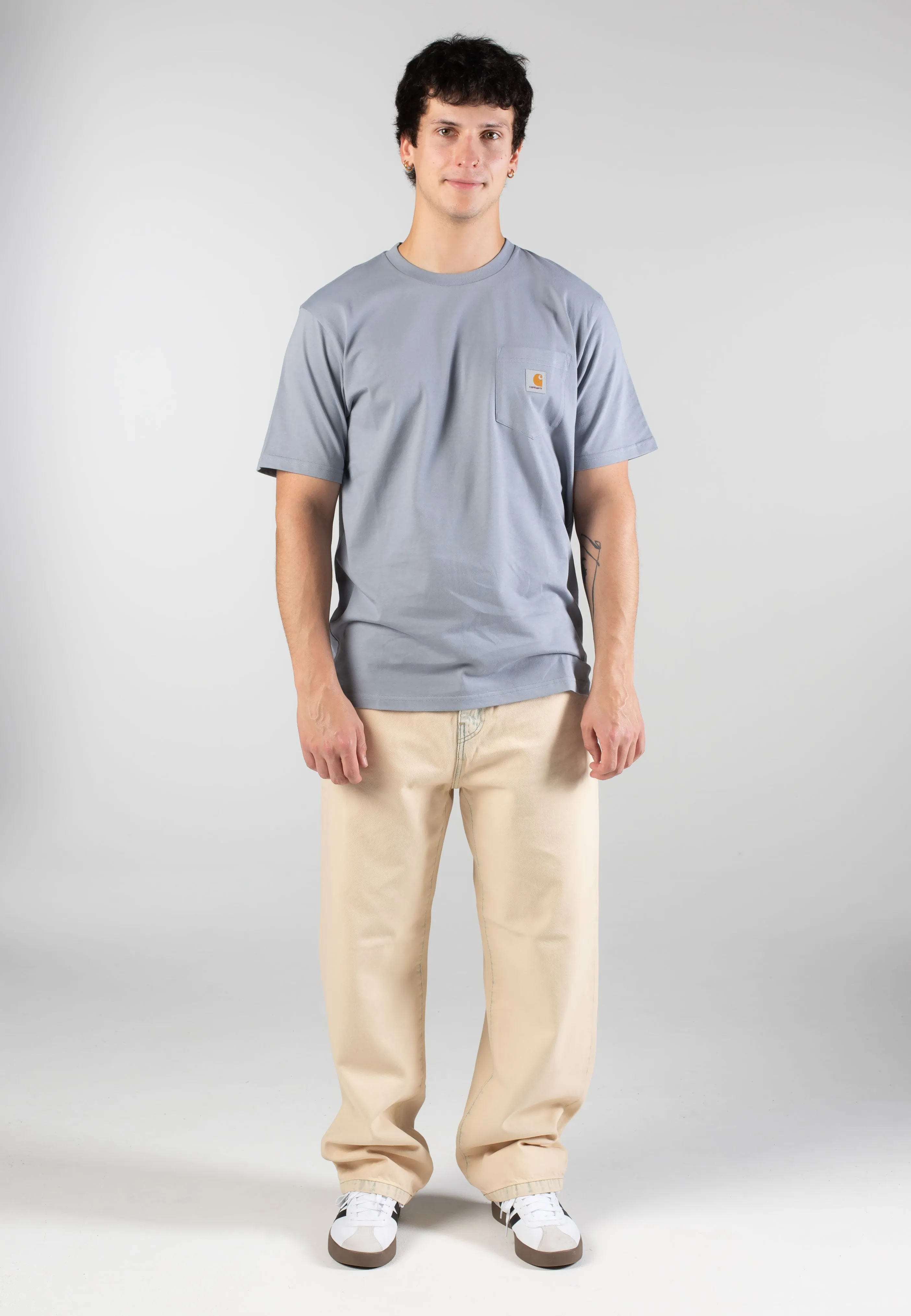 Carhartt WIP - Landon Blue Sand Bleached - Pants Unisex Cut