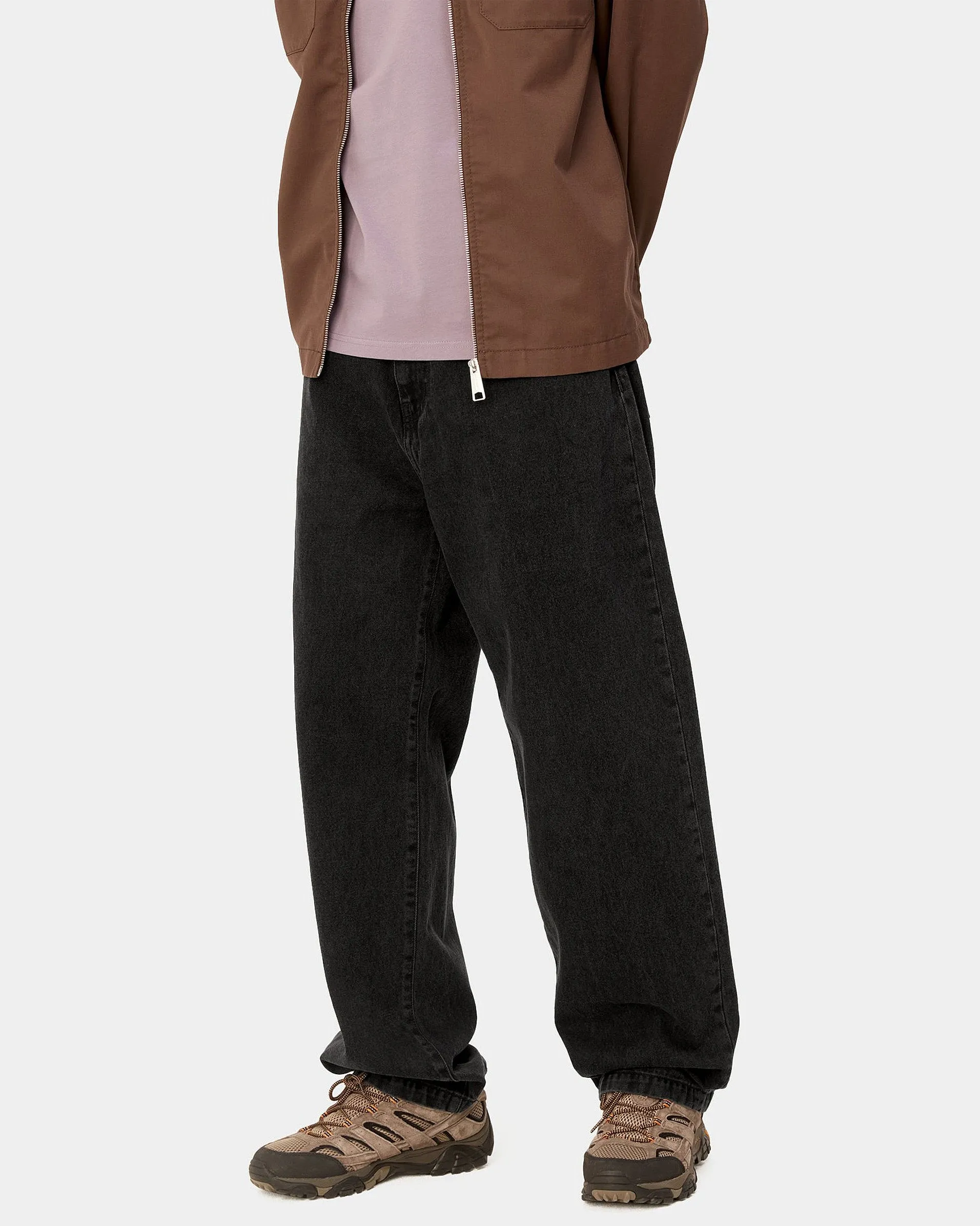 Carhartt WIP Landon Pant Loose Fit Mens Jeans - Black Stone Washed | Carhartt WIP Jeans | JEANSTORE
