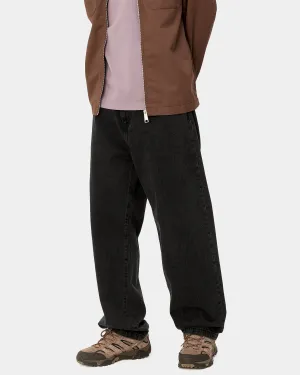 Carhartt WIP Landon Pant Loose Fit Mens Jeans - Black Stone Washed | Carhartt WIP Jeans | JEANSTORE