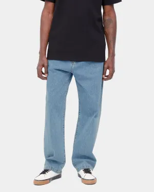 Carhartt WIP Landon Pant Loose Fit Mens Jeans - Blue Heavy Stone Wash | Carhartt WIP Jeans | JEANSTORE