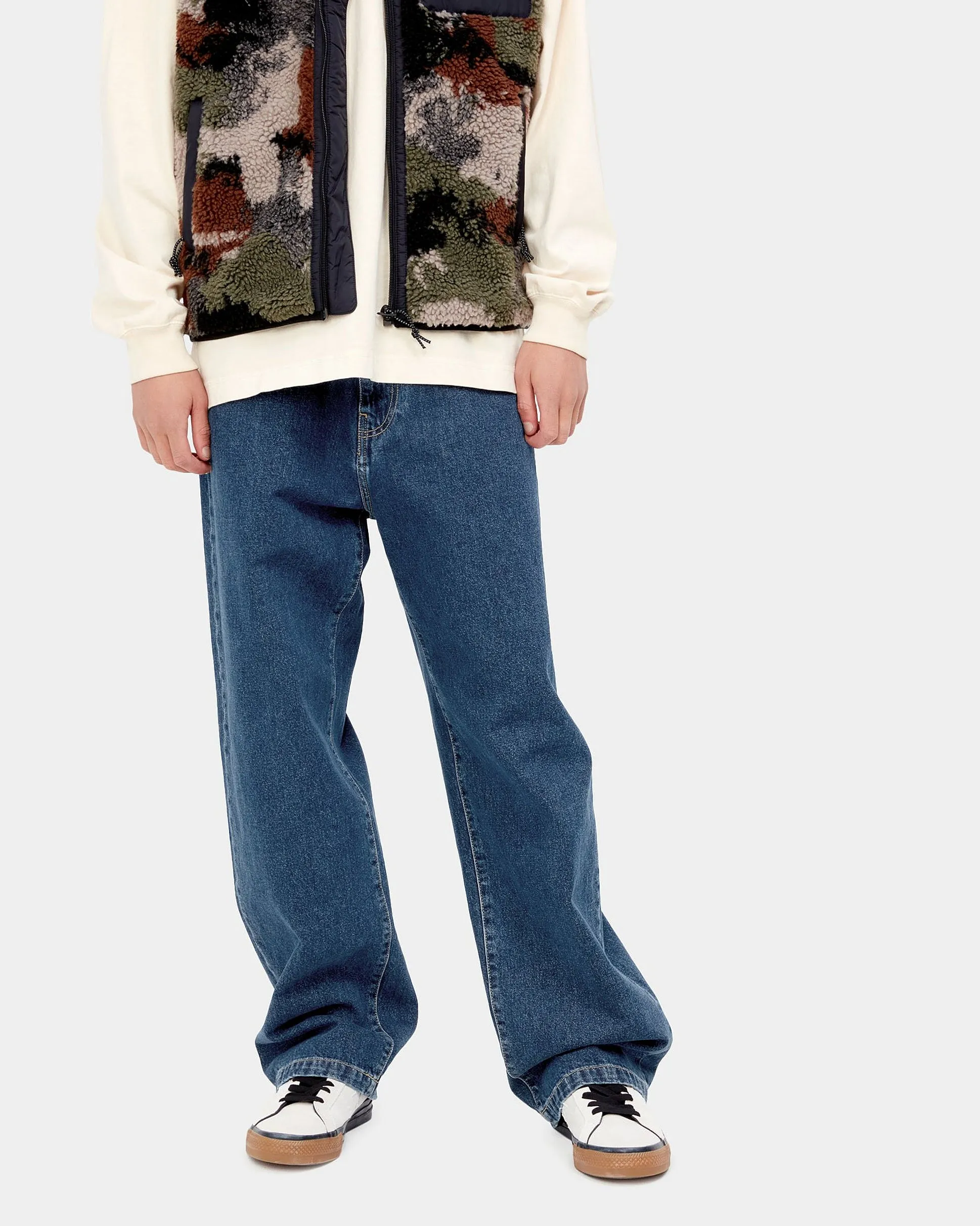 Carhartt WIP Landon Pant Loose Fit Mens Jeans - Blue Stone Washed | Carhartt WIP Jeans | JEANSTORE