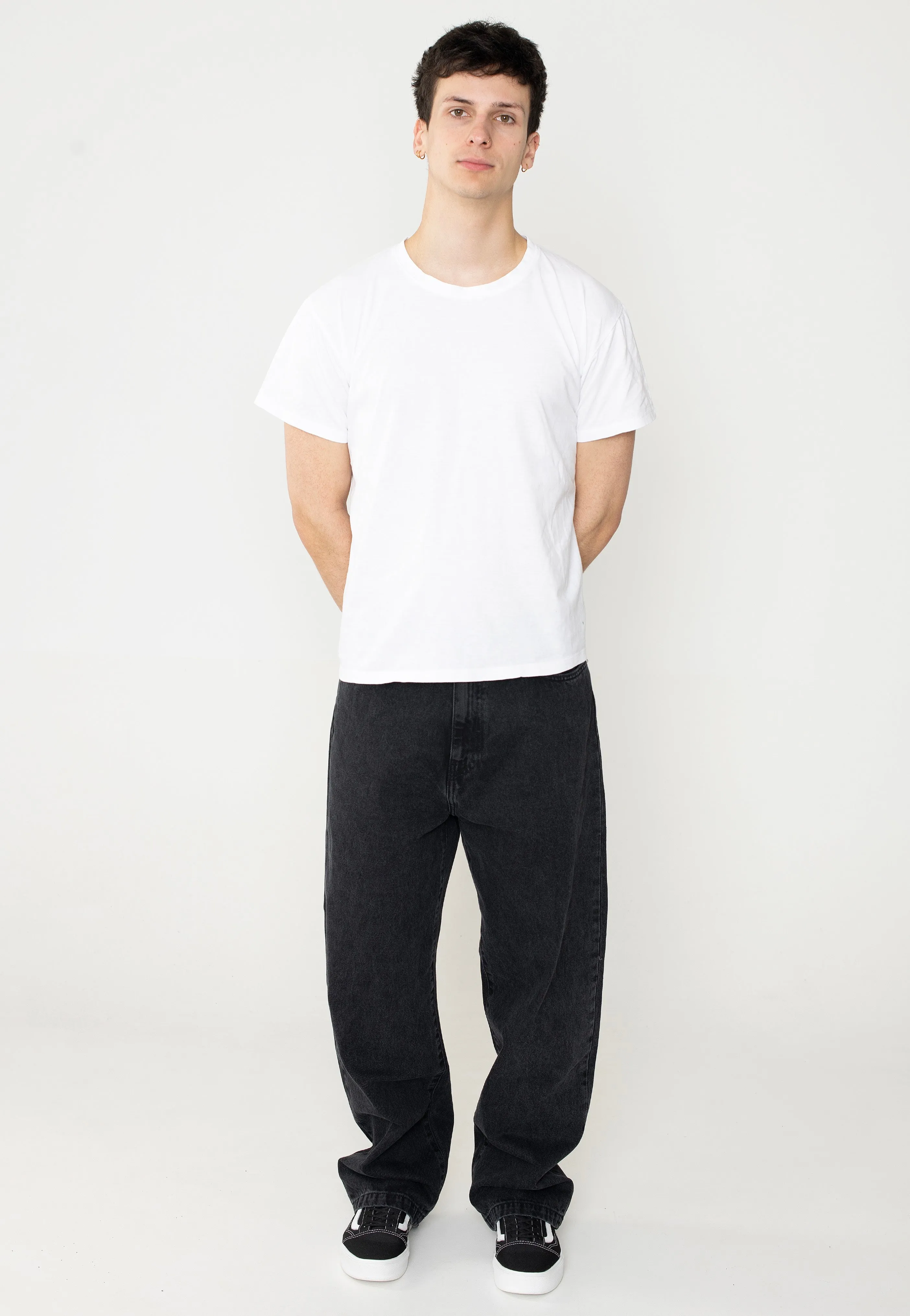 Carhartt WIP - Landon Pant Stone Washed Black - Jeans All-day Comfort
