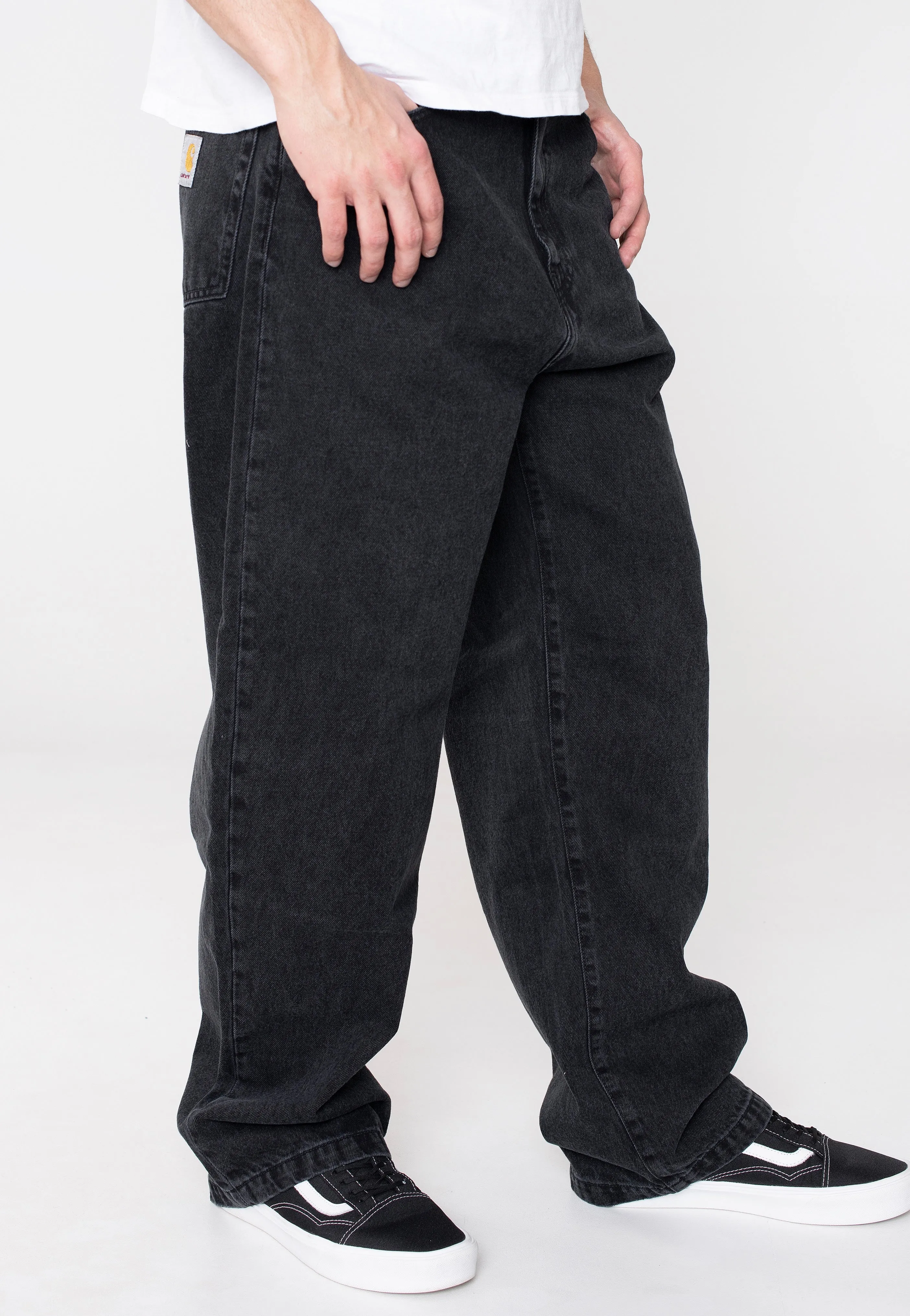 Carhartt WIP - Landon Pant Stone Washed Black - Jeans All-day Comfort