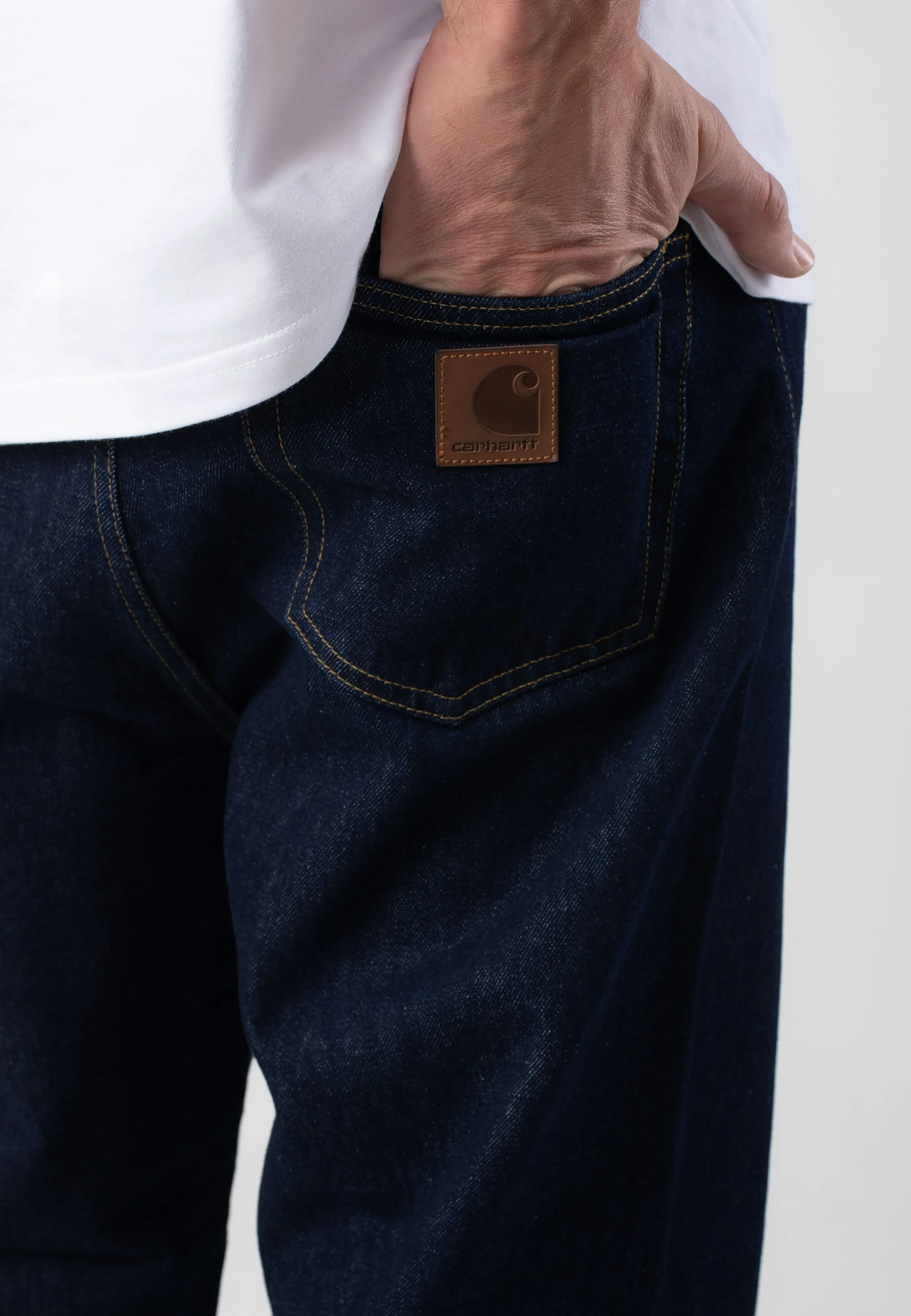 Carhartt WIP - Landon Rinsed Blue - Pants Cozy Fit