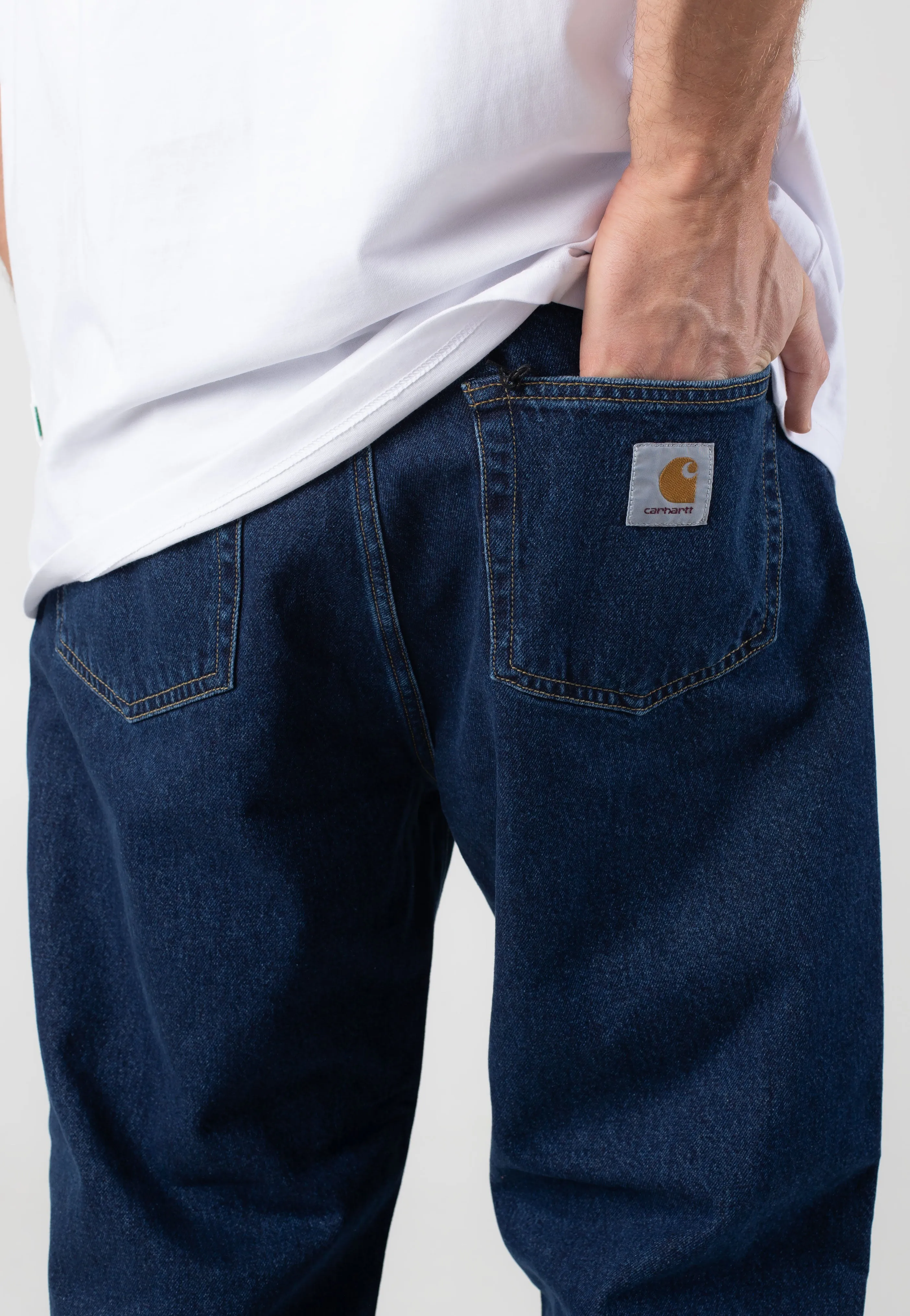 Carhartt WIP - Landon Stone Washed Blue - Pants Durable Material
