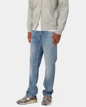 Carhartt WIP Marlow Pant Relaxed Straight Mens Jeans - Blue Worn Bleached | Carhartt WIP Jeans | JEANSTORE