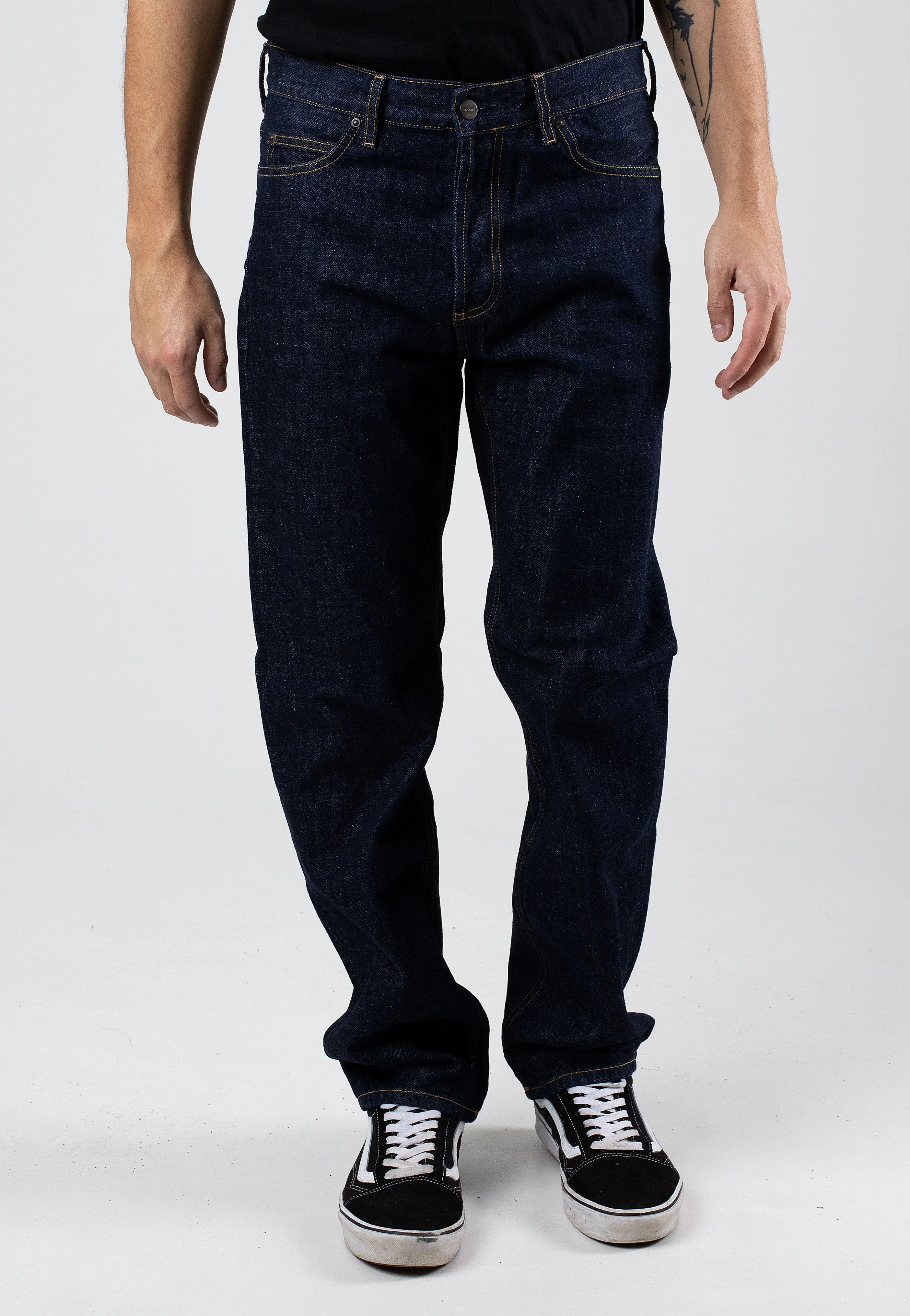 Carhartt WIP - Marlow Rinsed Blue - Jeans Outdoor Adventure Adult Fashion Vibrant Formal